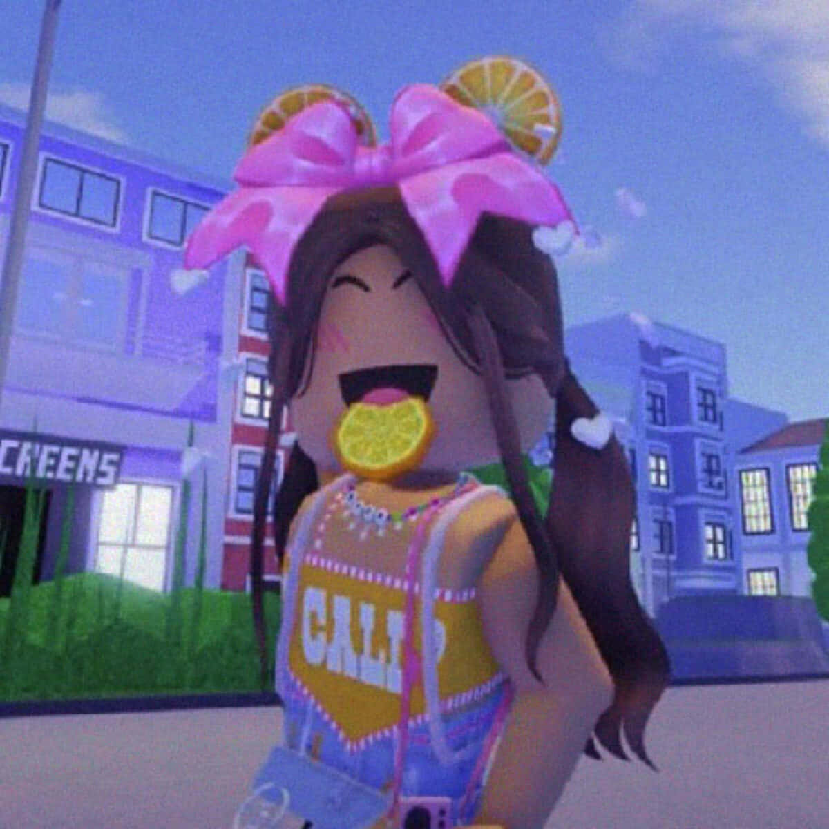 Калифорнийско момиче Roblox Preppy профилна снимка Тапет