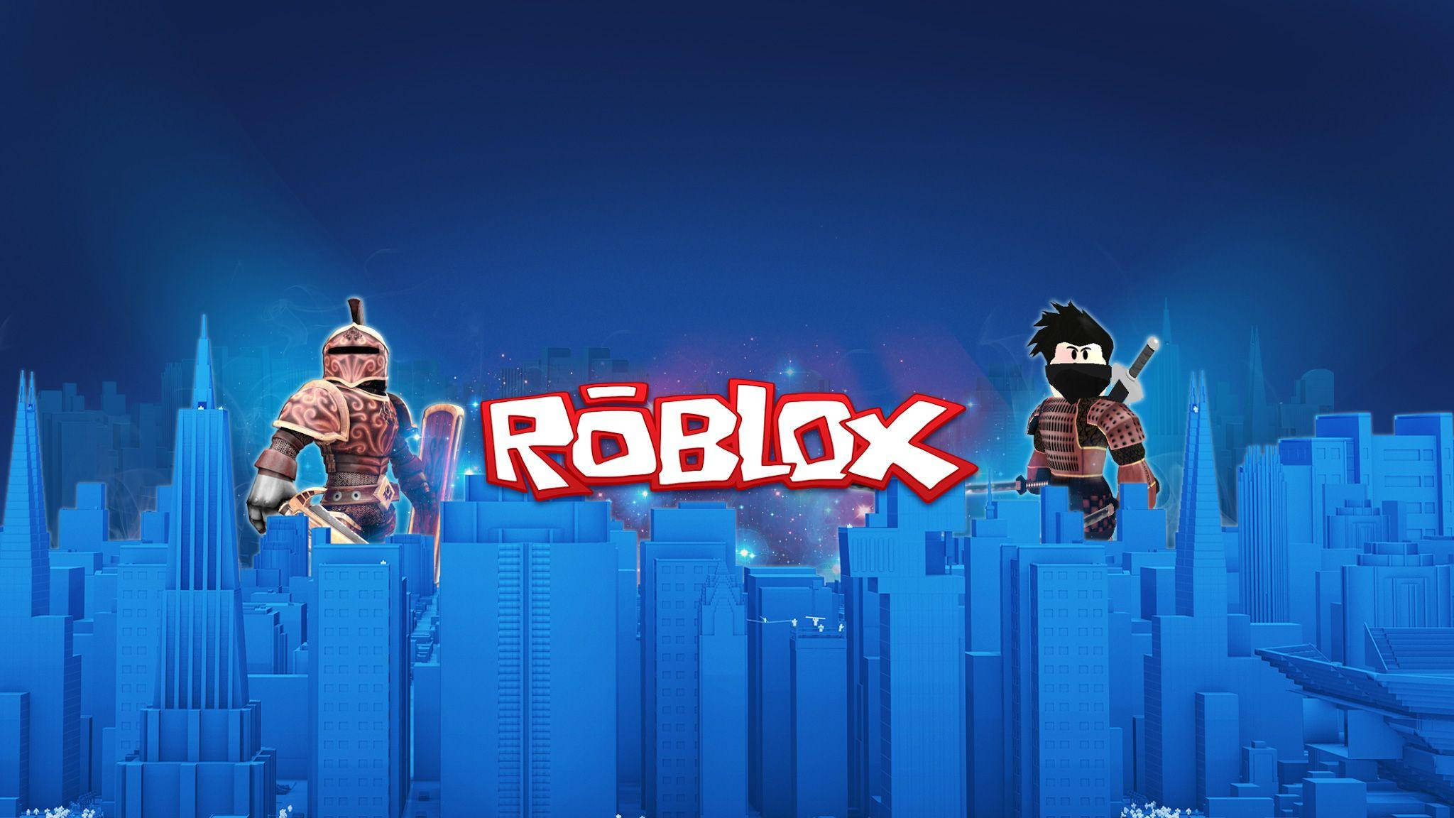 Естетичен Roblox град Тапет