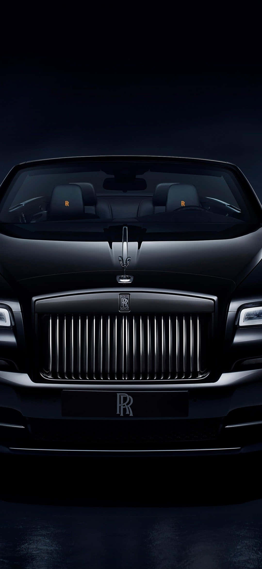 Черен екстравагантен Rolls Royce Тапет