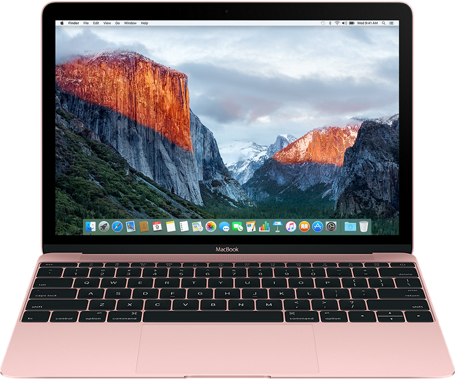 Дисплей Rose Gold MacBook Pro Тапет