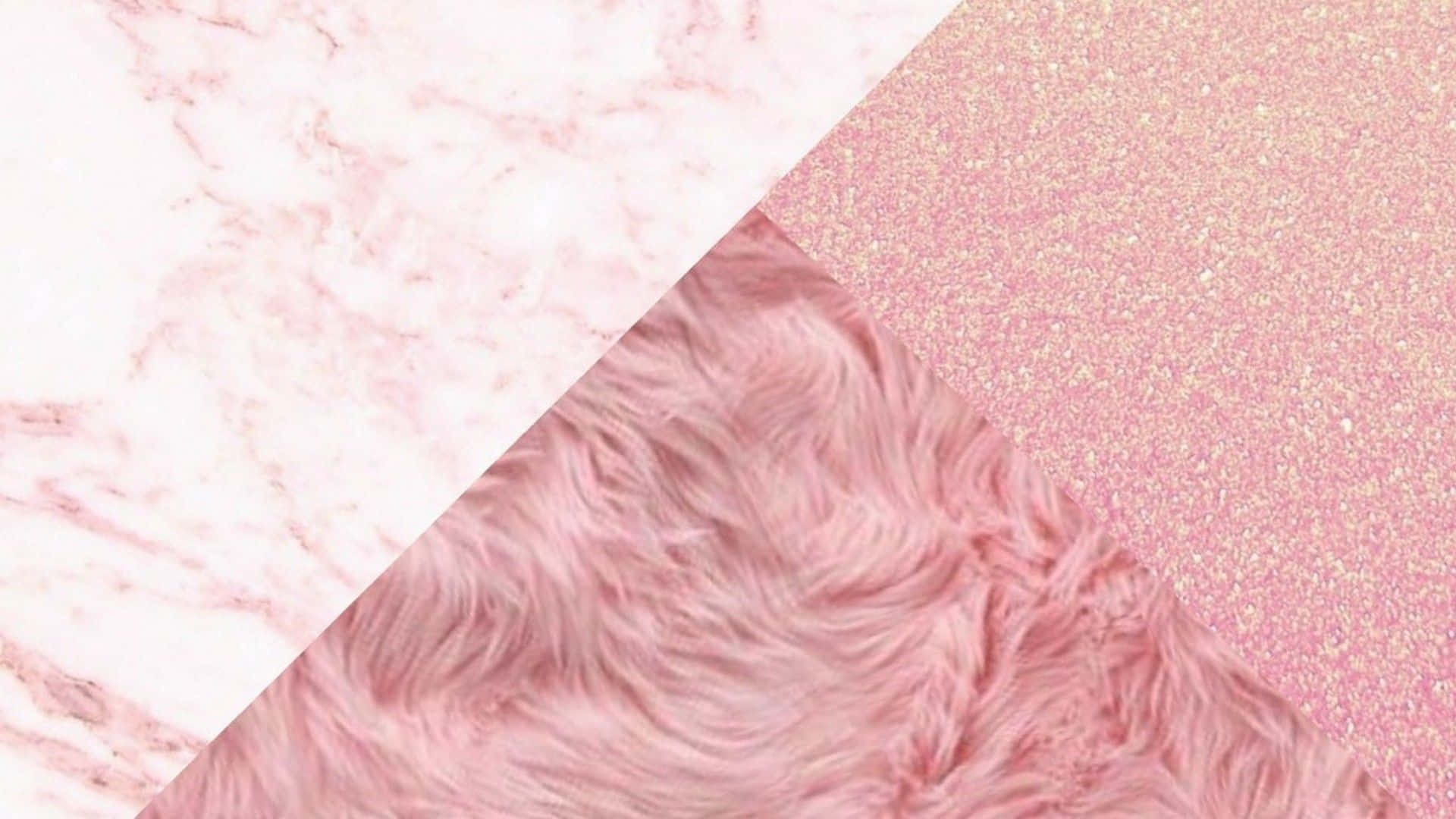 Rose Gold естетичен фон Тапет