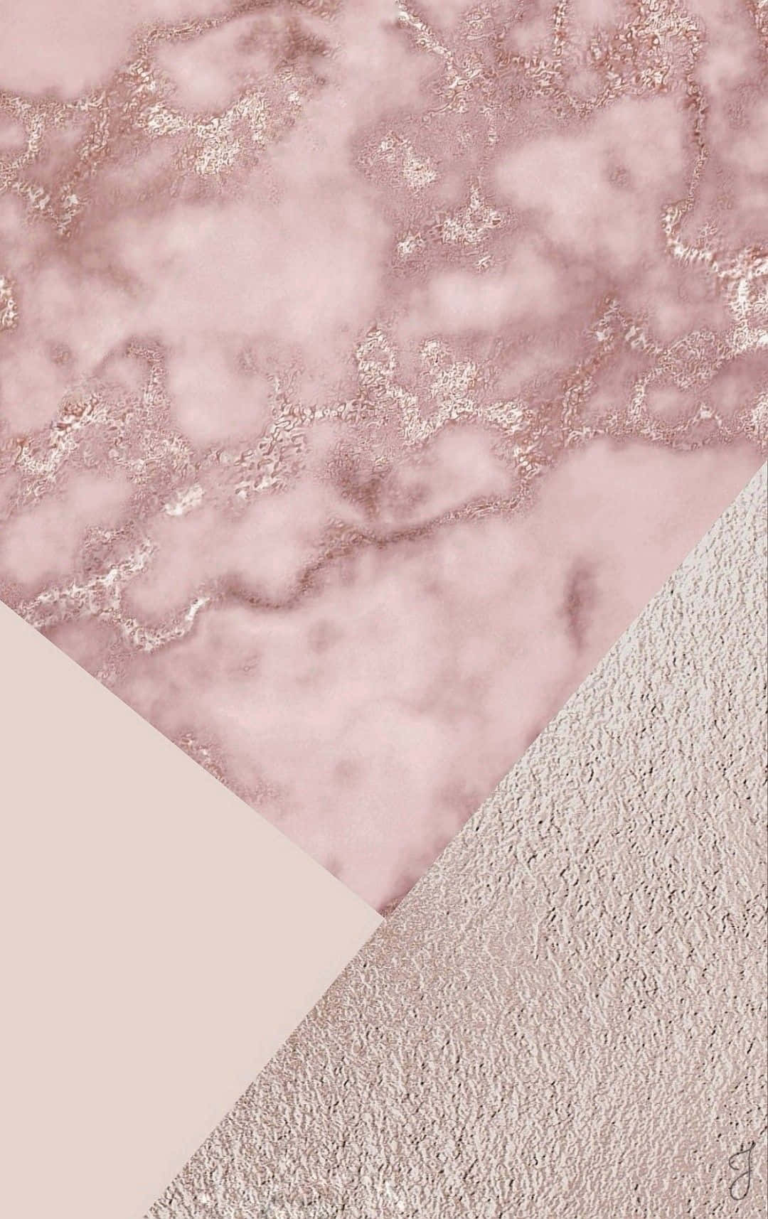 Rose Gold естетичен фон Тапет