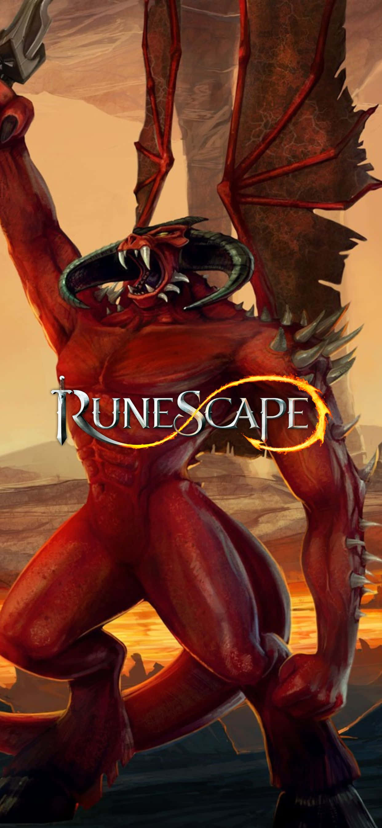 Открийте света на Runescape на вашия iPhone Xs Max Тапет