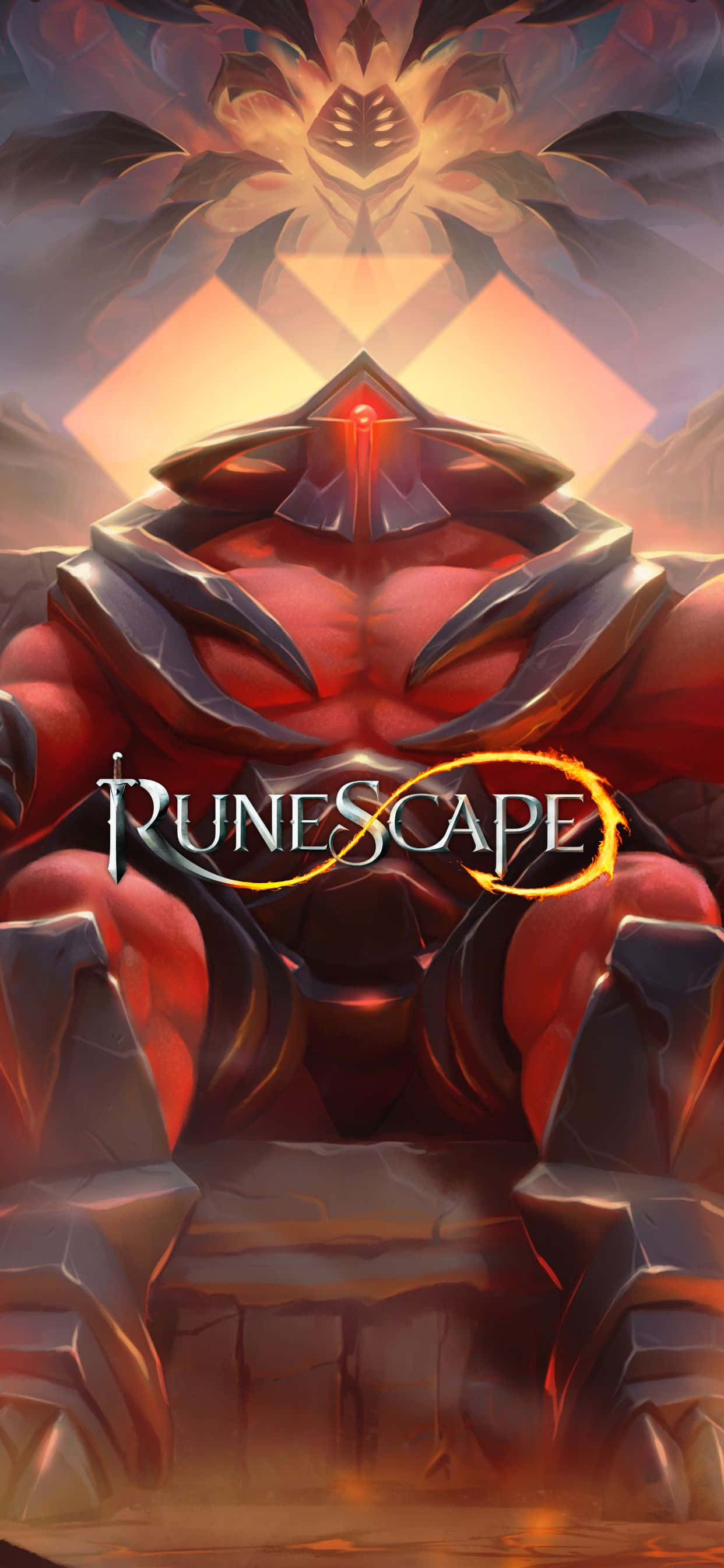 Покорите света на Runescape на iPhone Xs Max Тапет