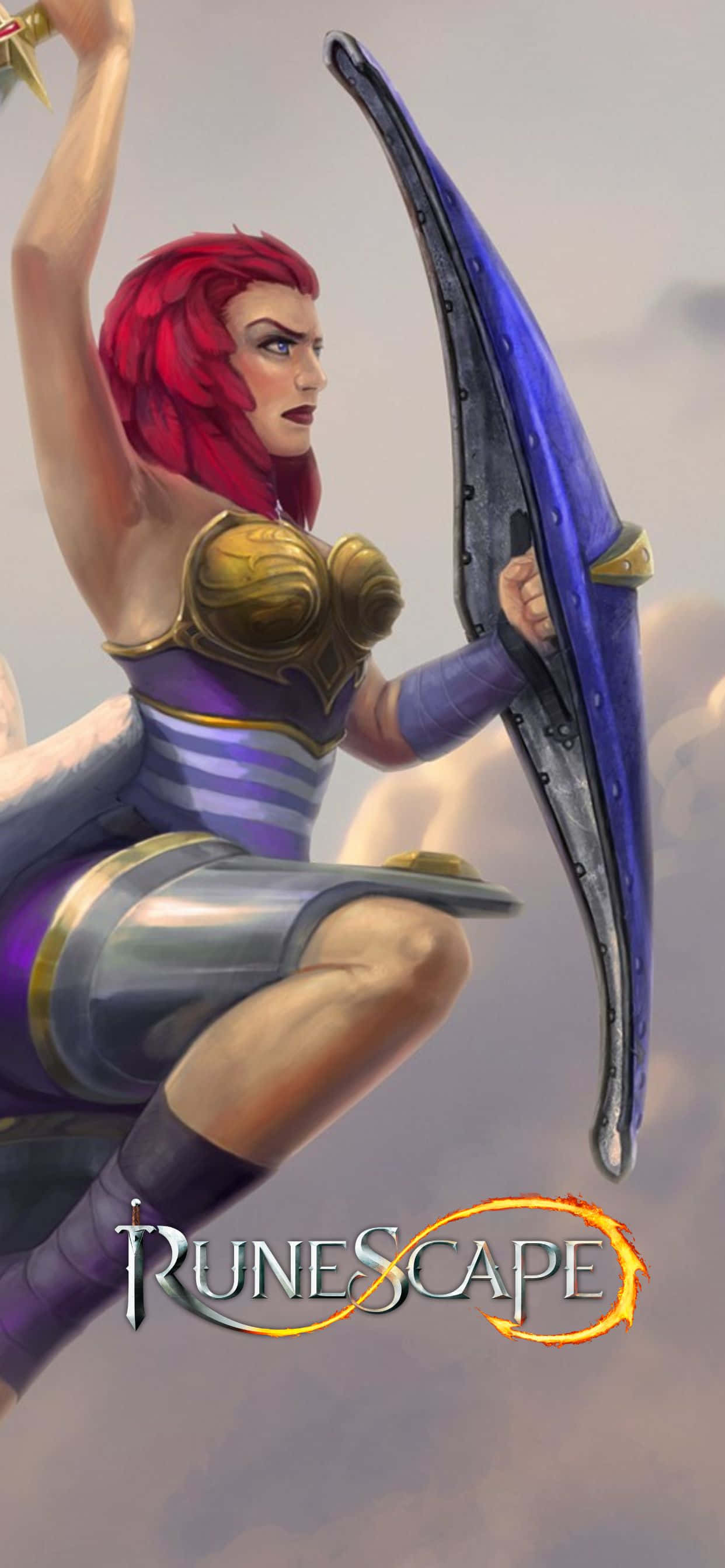 Наслаждайтес Runescape на ваши iPhone Xs Max с тази невероятна тапет