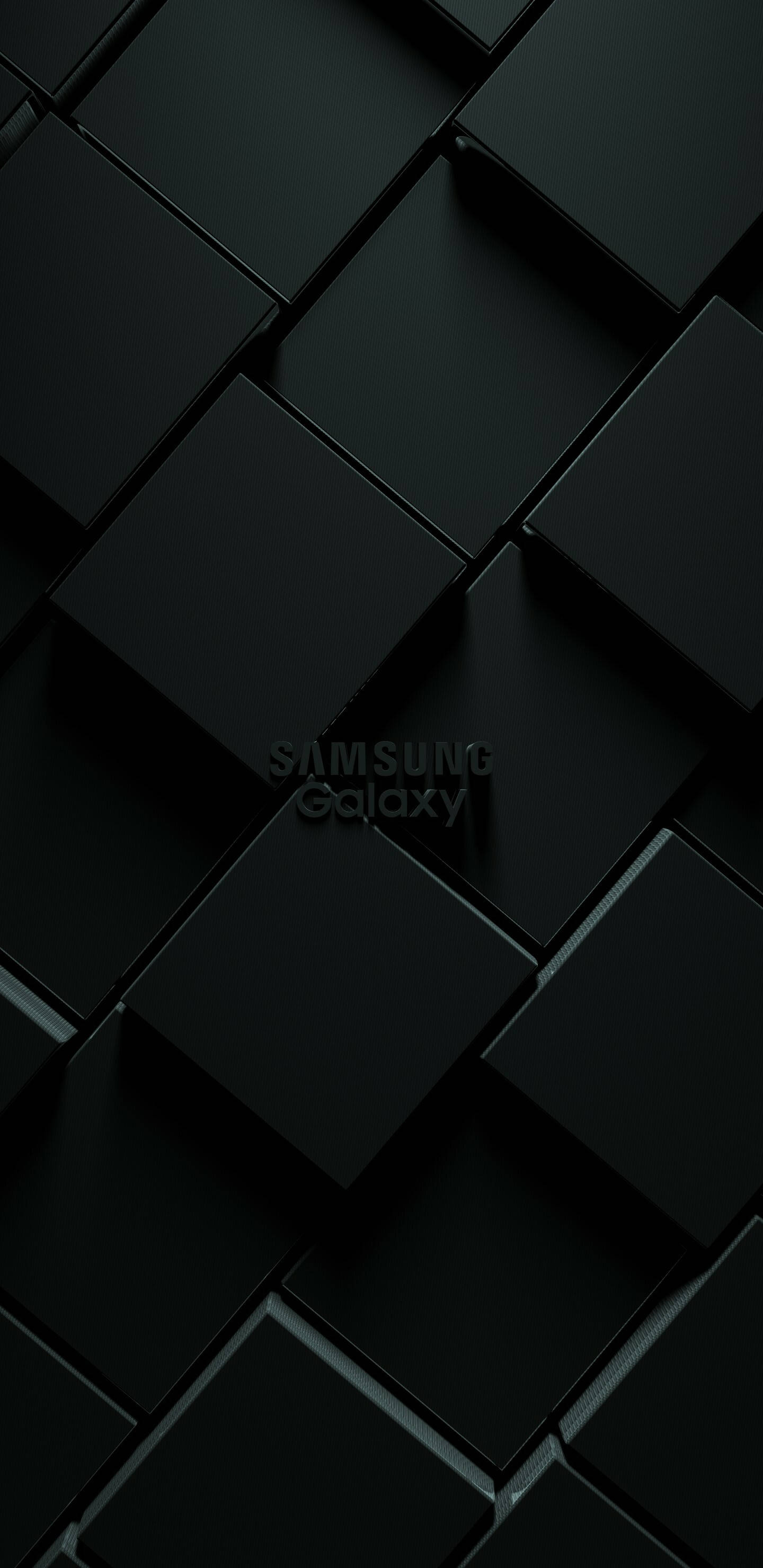Samsung Galaxy 3D Тъмен естетически куб Тапет