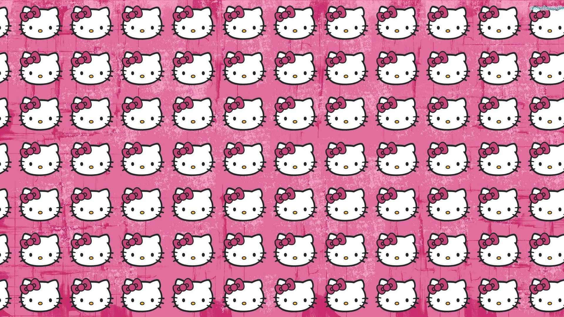 Насладете се на магически свят на щастие със Sanrio Тапет