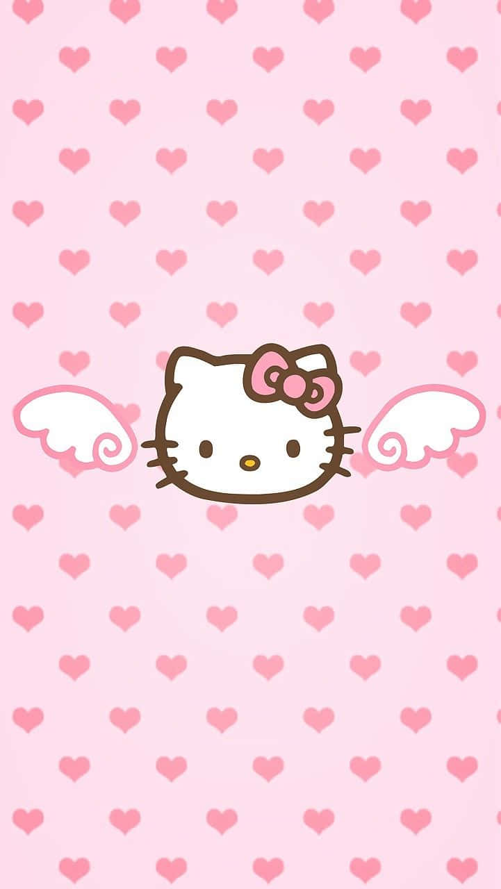 Сладък телефон Sanrio Тапет