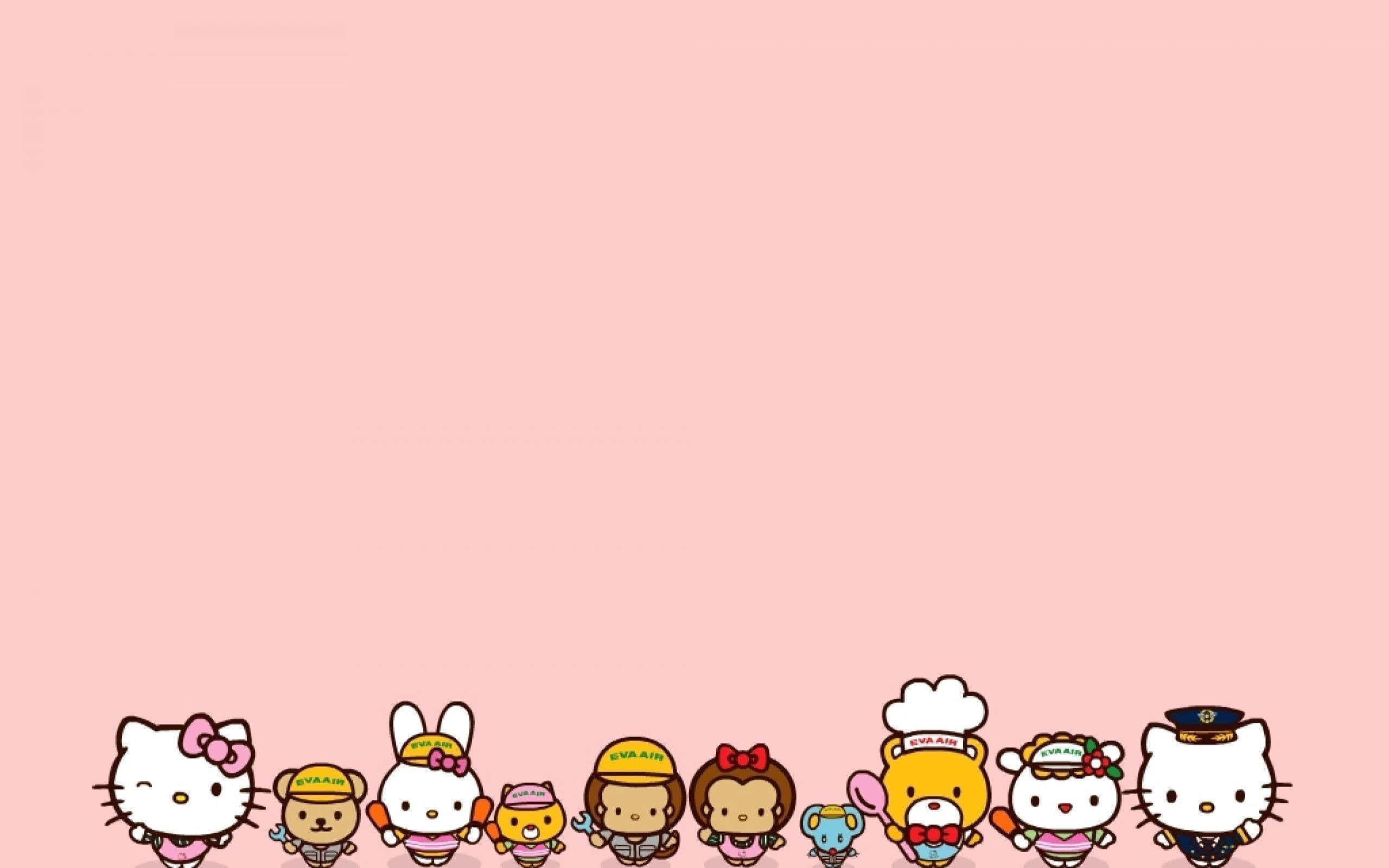 Нека светът се усмихва със Sanrio! Тапет
