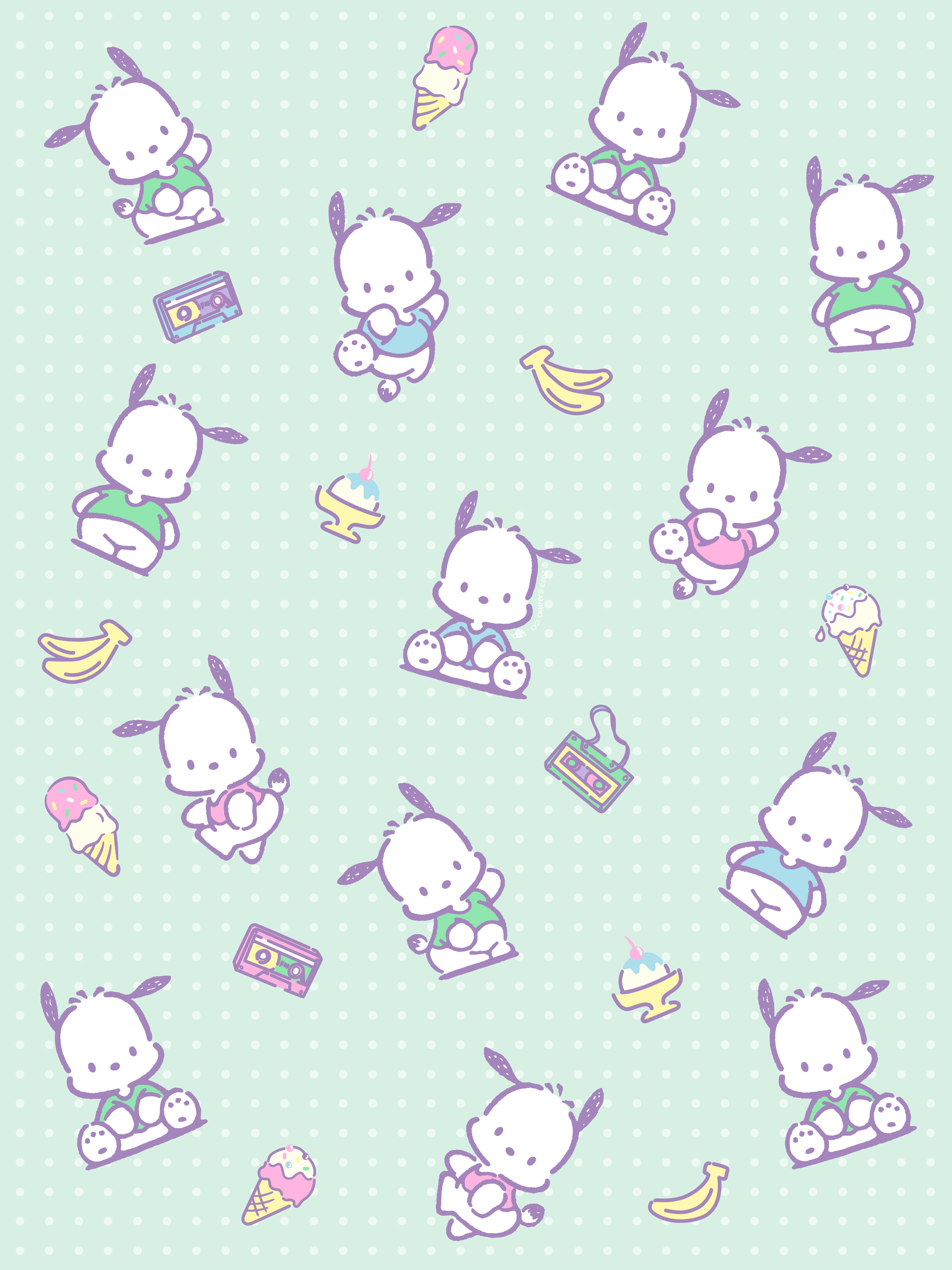 Фон Sanrio Тапет