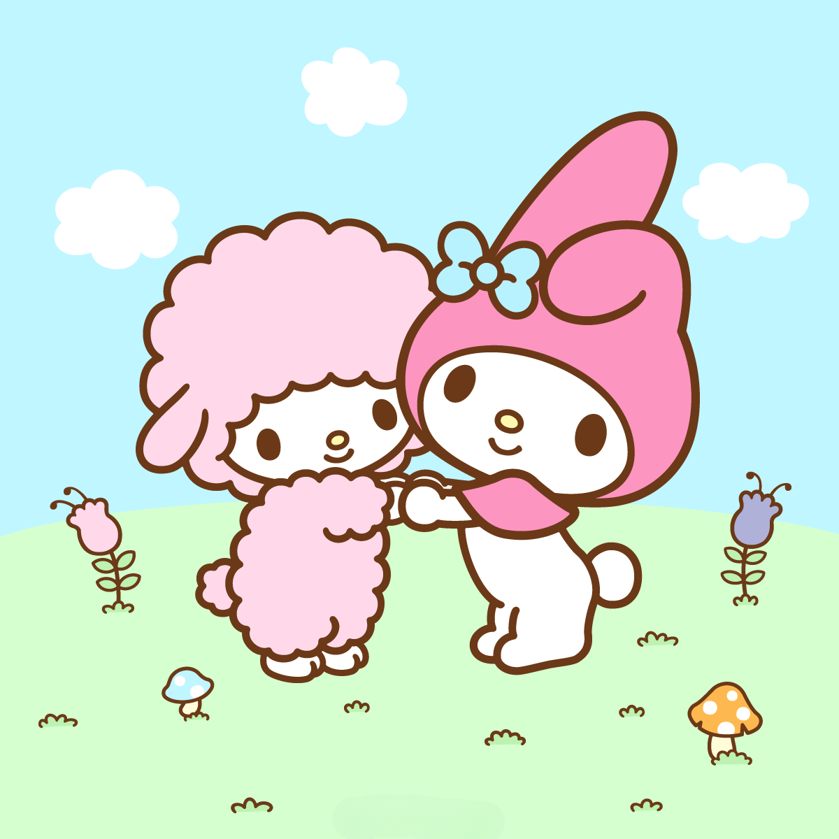 Sanrio фон Тапет