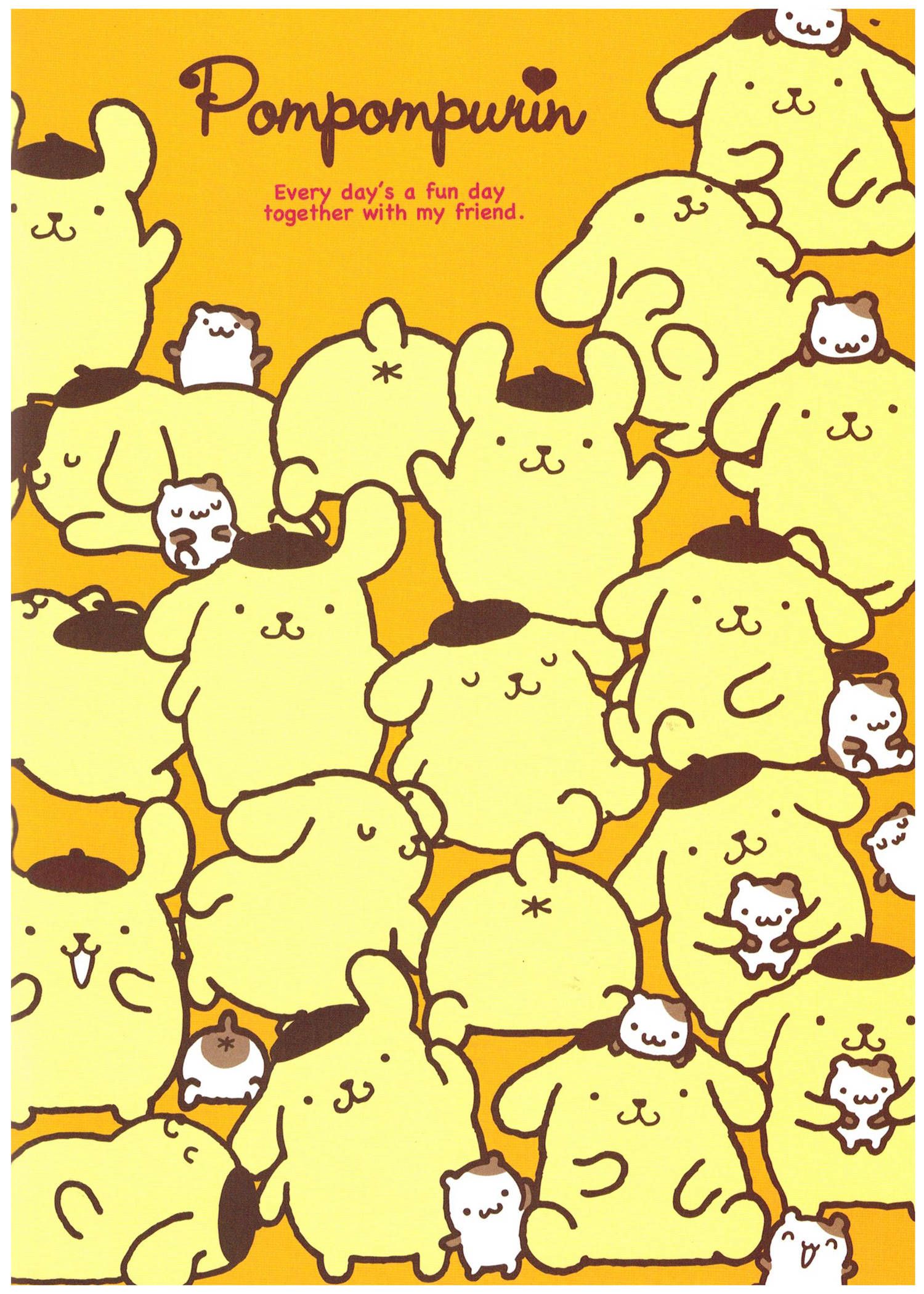 Помпомпурин Sanrio герои Тапет