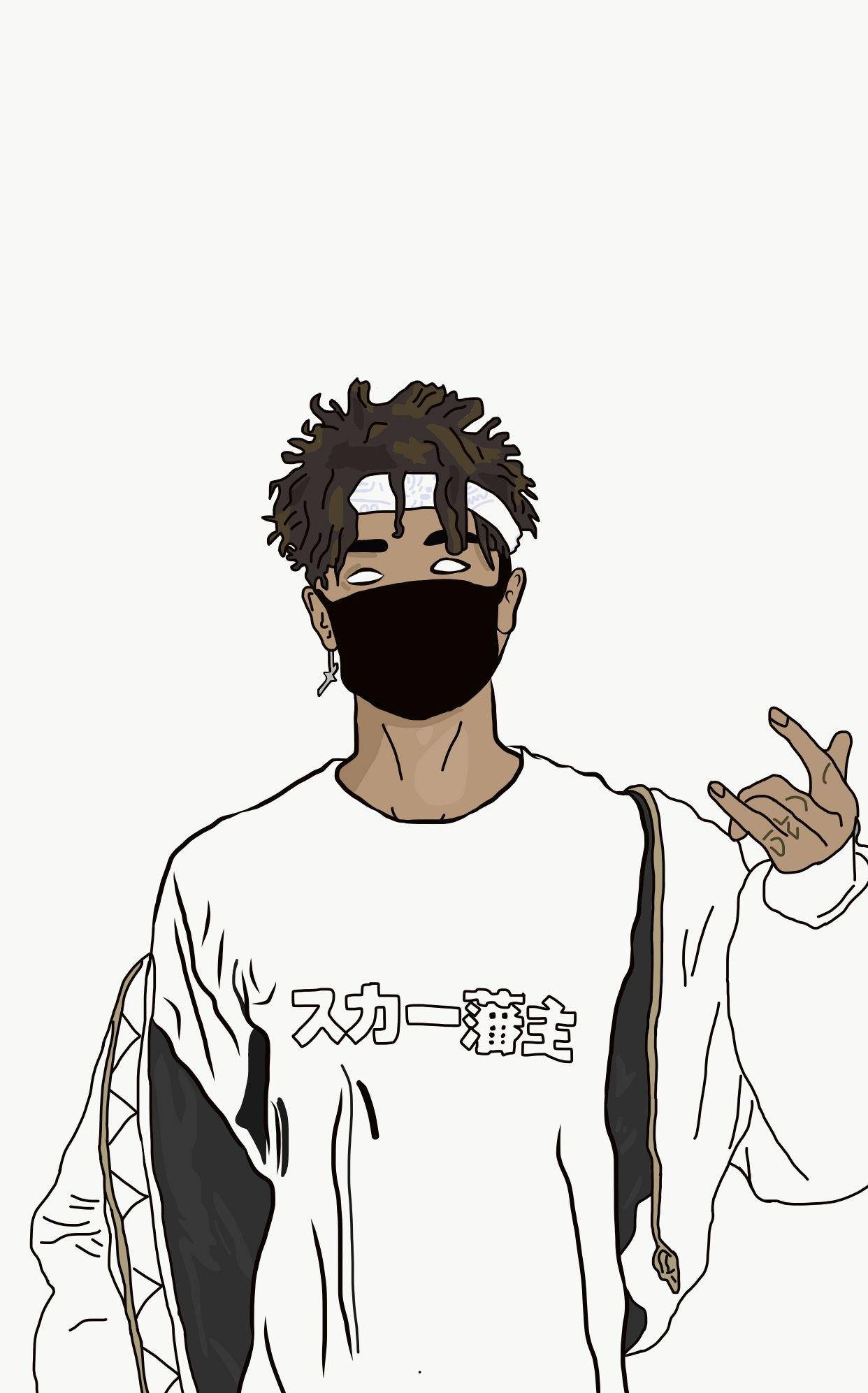 Scarlxrd White Aesthetic Тапет