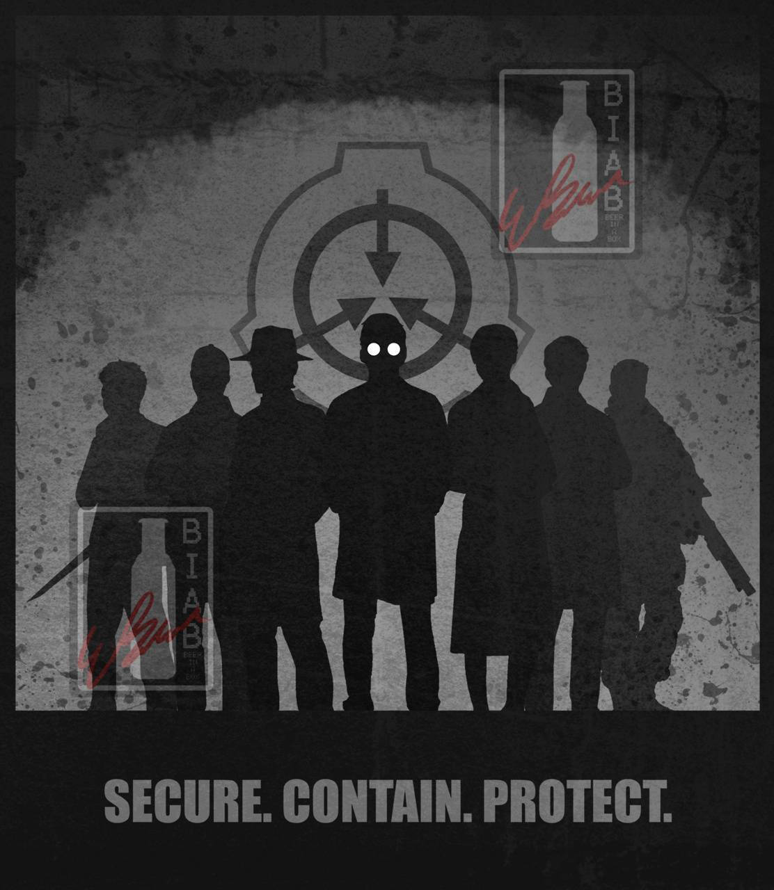 SCP Персонажи в сенчева форма Тапет