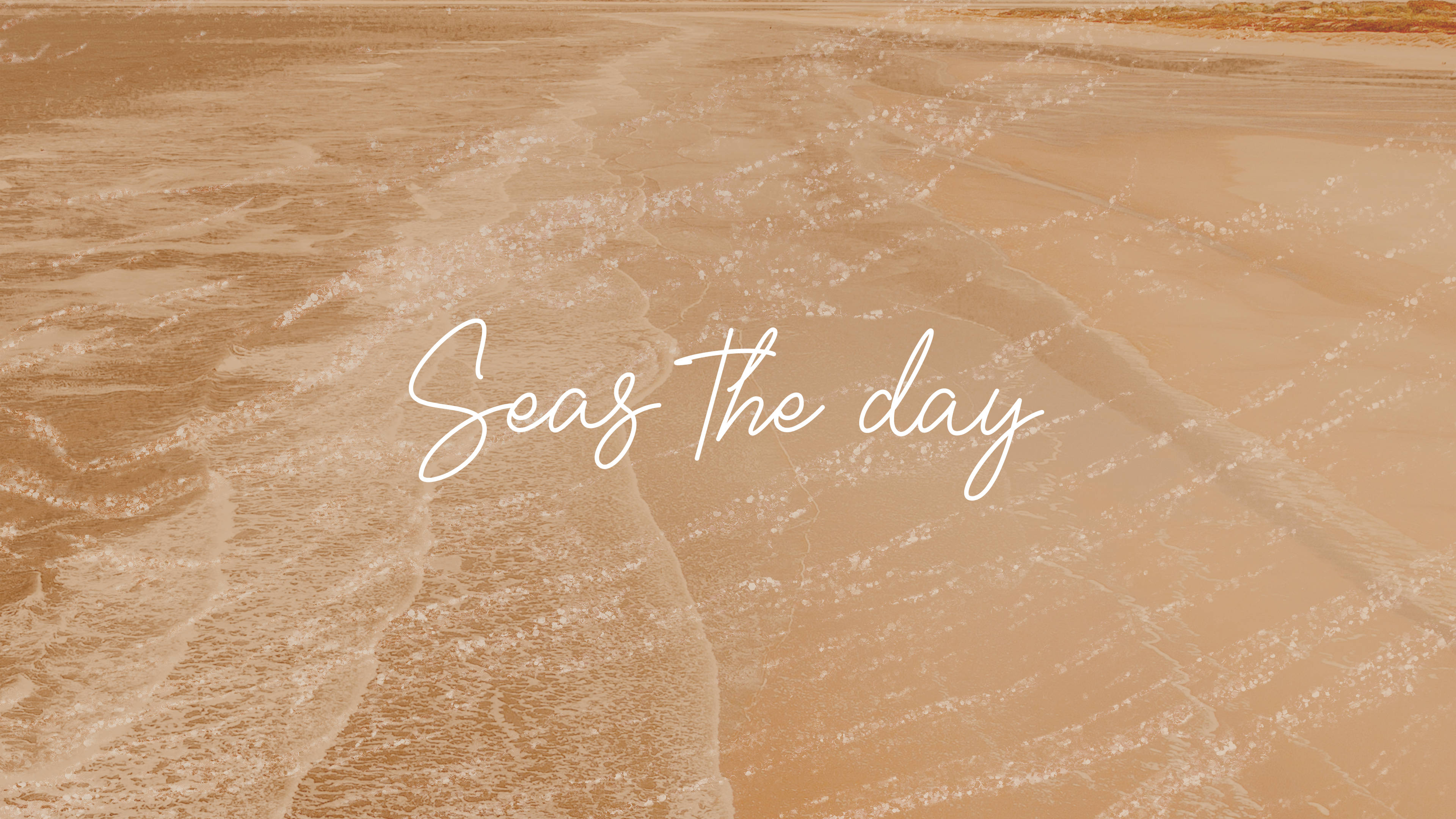 Seas The Day Крем Естетика Тапет