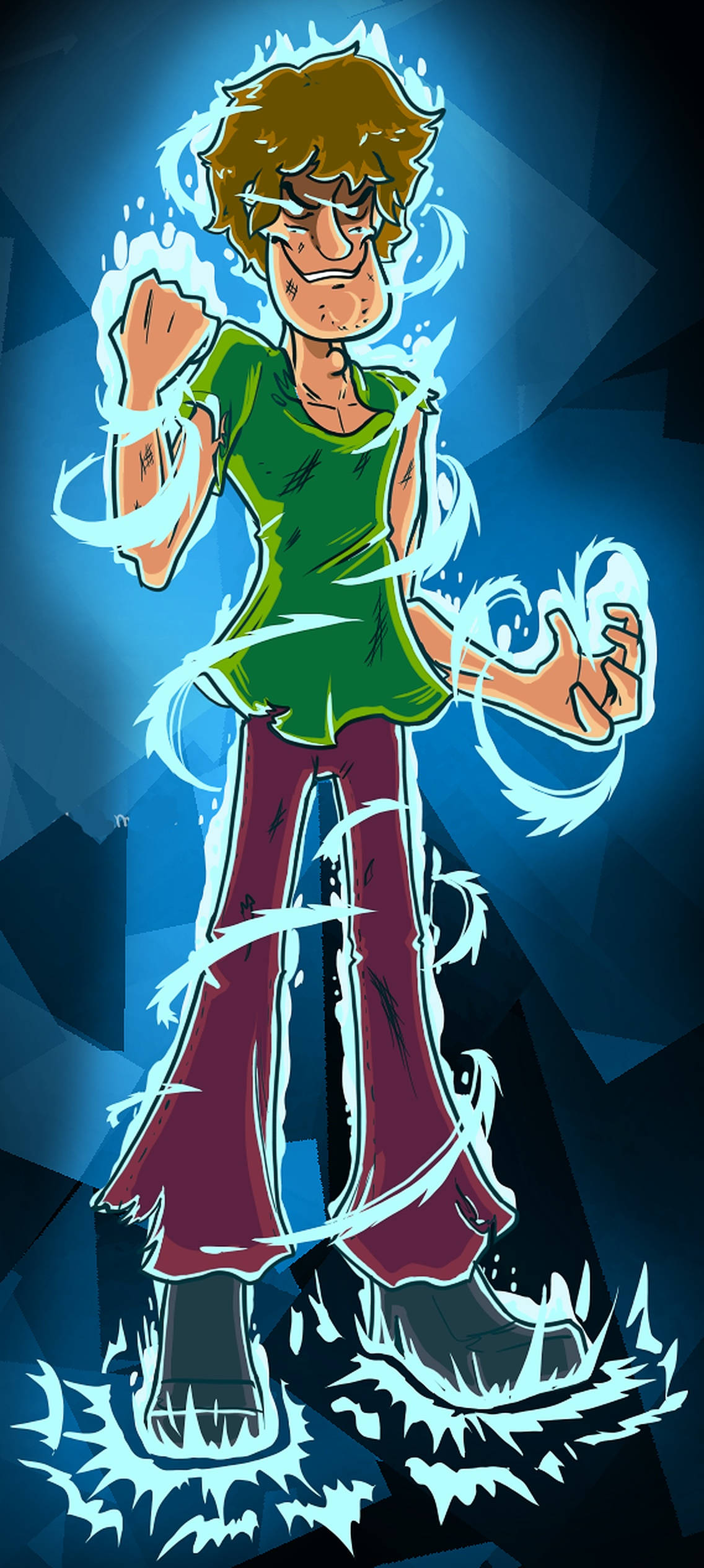 Shaggy Ultra Instinct Светене Тапет