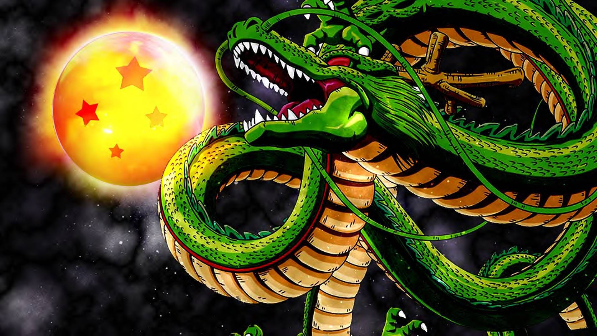 Готичен Shen Long от Dragon Ball Z Тапет