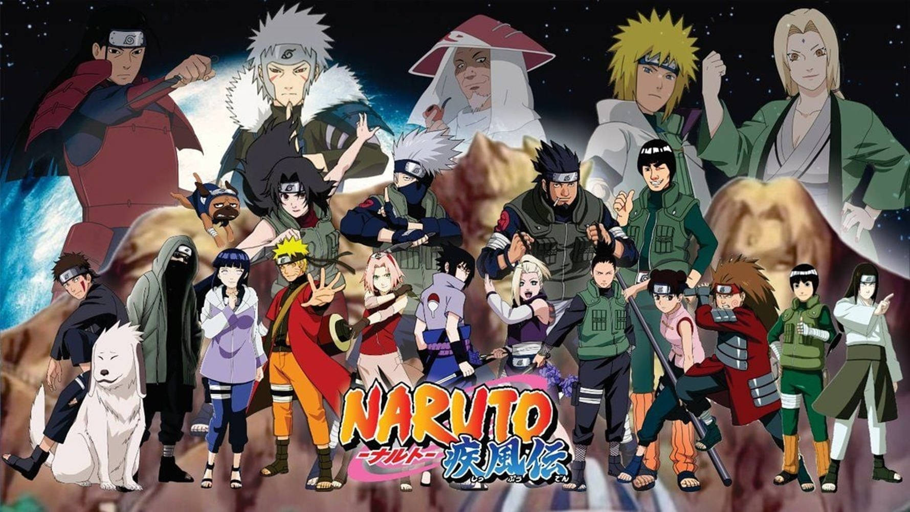 Хокаге от Shippuden Naruto за лаптоп Тапет