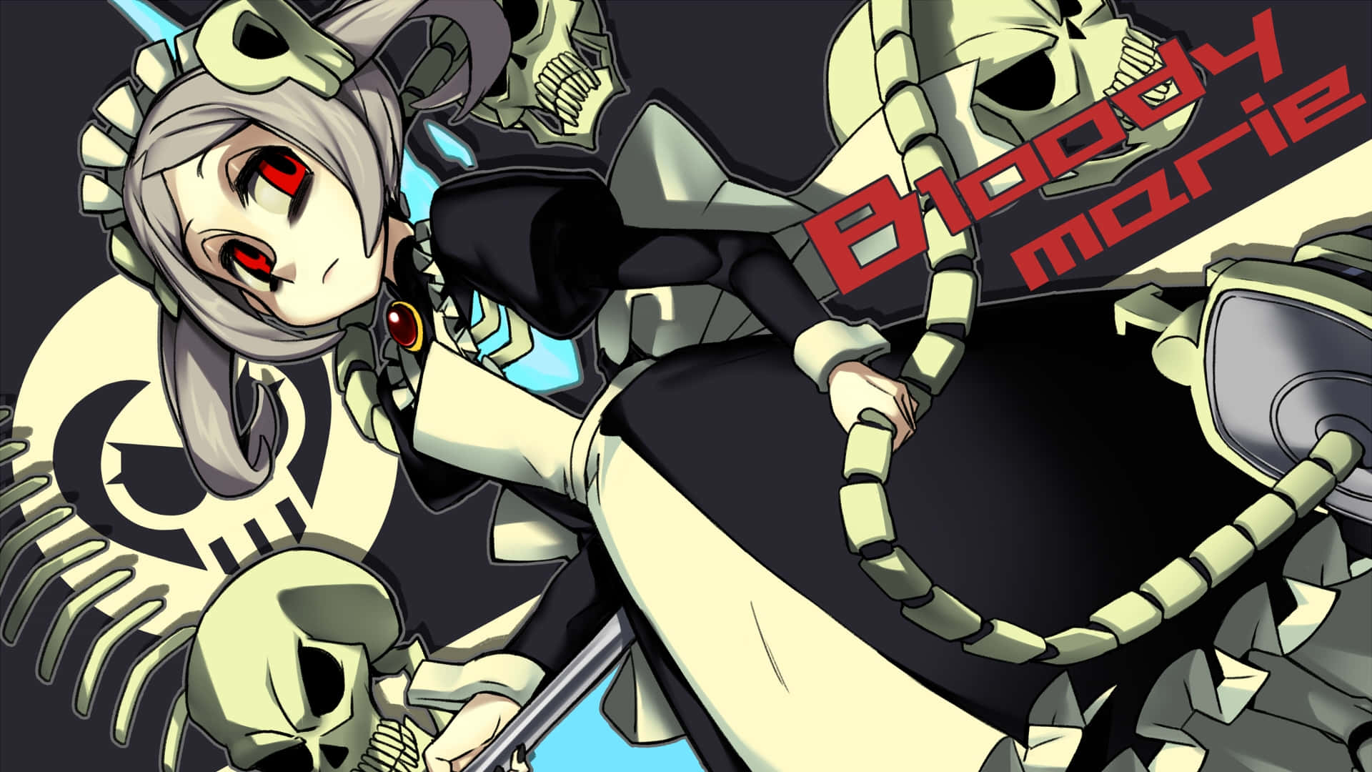Skullgirls Кървава Мари Тапет