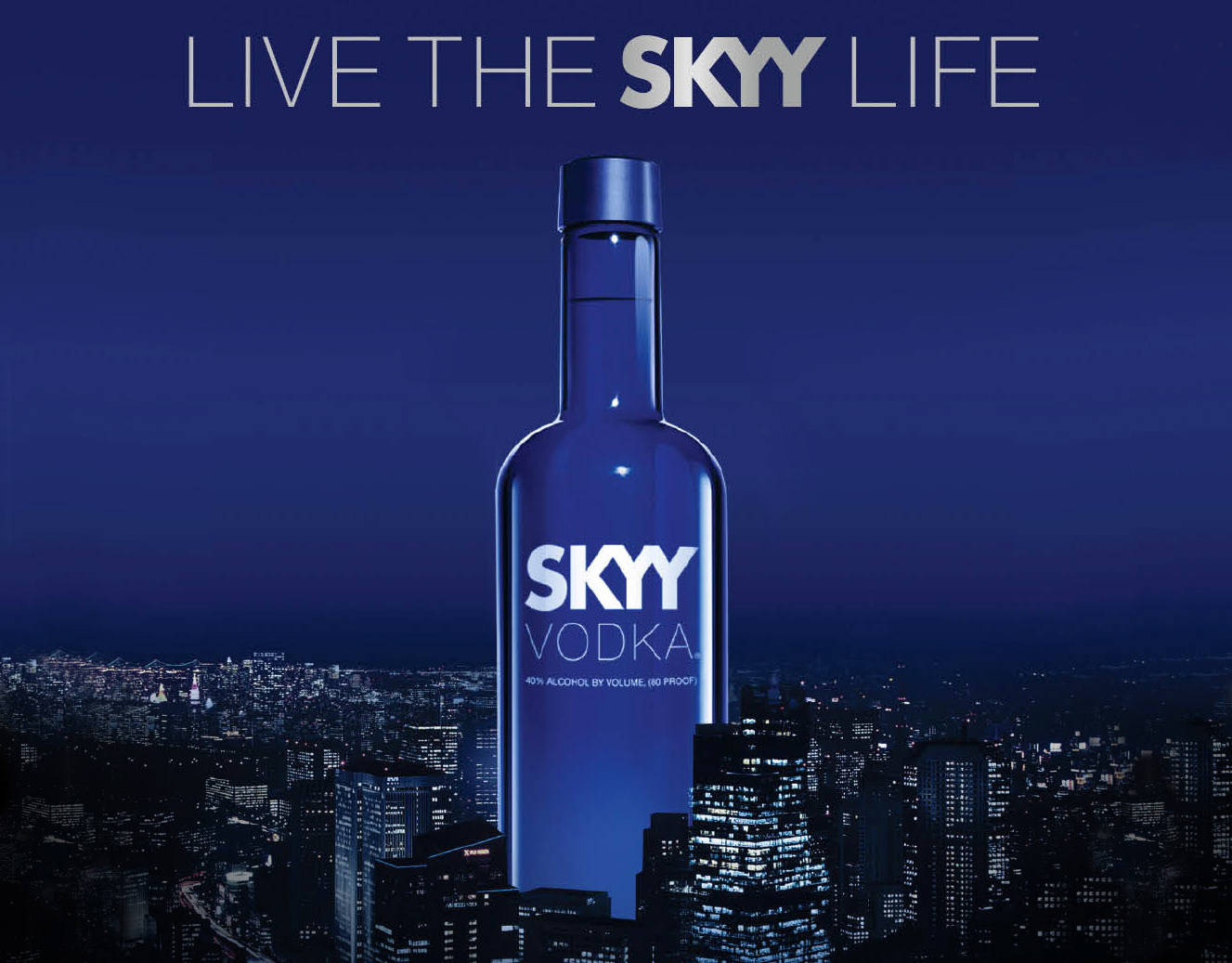 Постер Skyy Vodka Live The Skyy Life Тапет