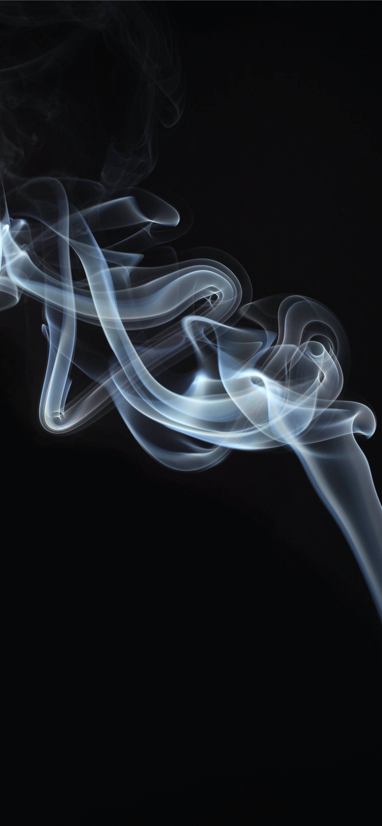 Smoke On Black Apple iPhone Тапет