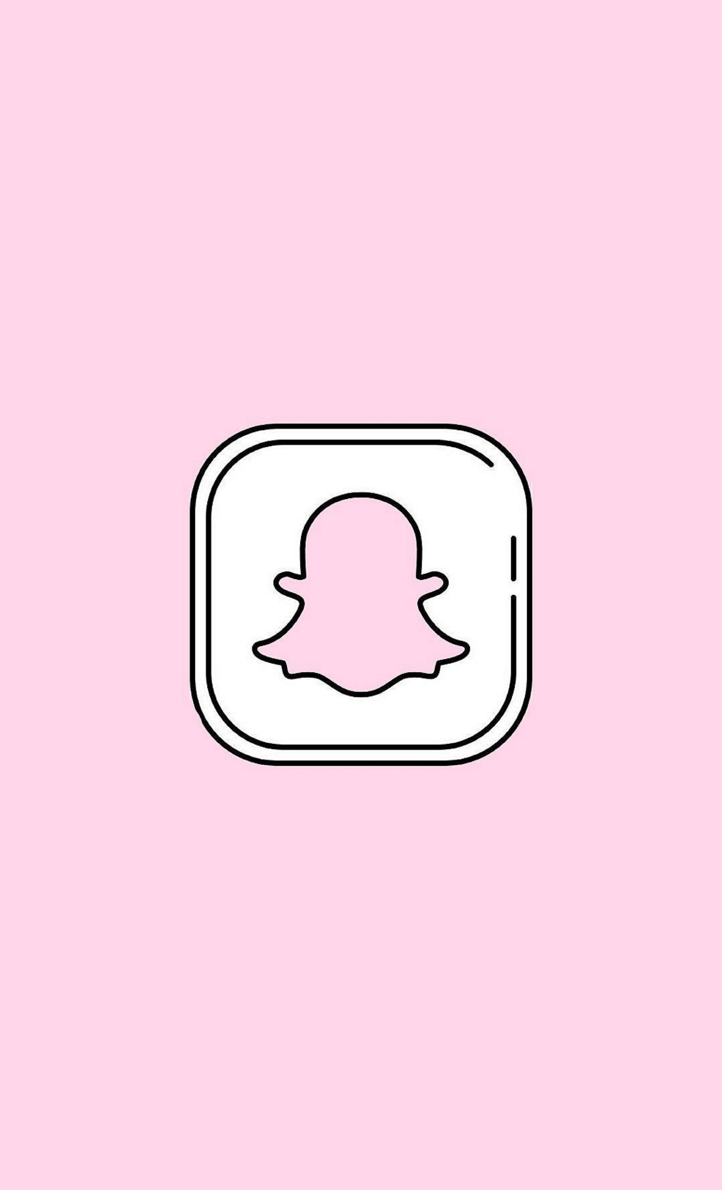 Snapchat розова икона Instagram Тапет
