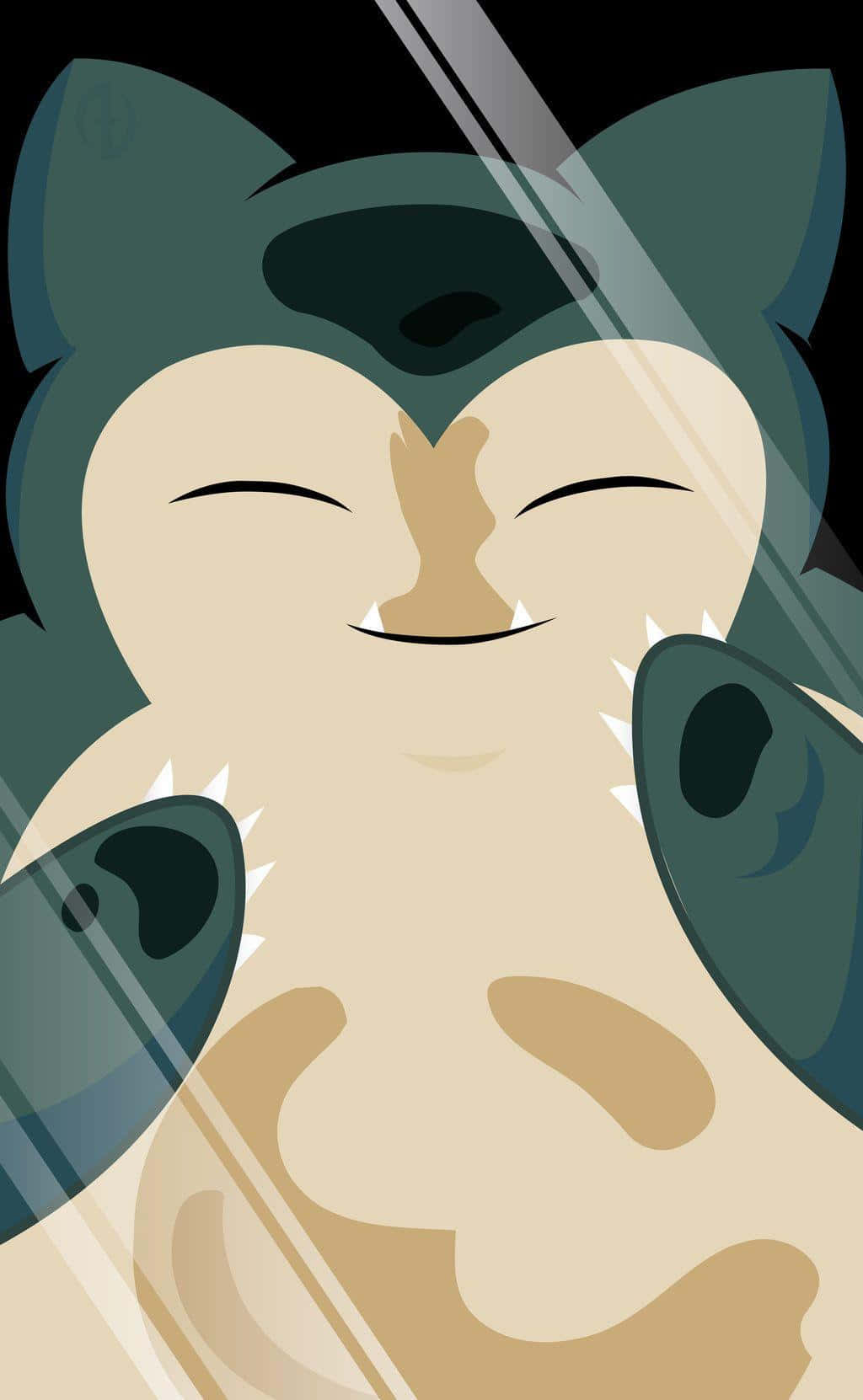Snorlax почива следобед Тапет