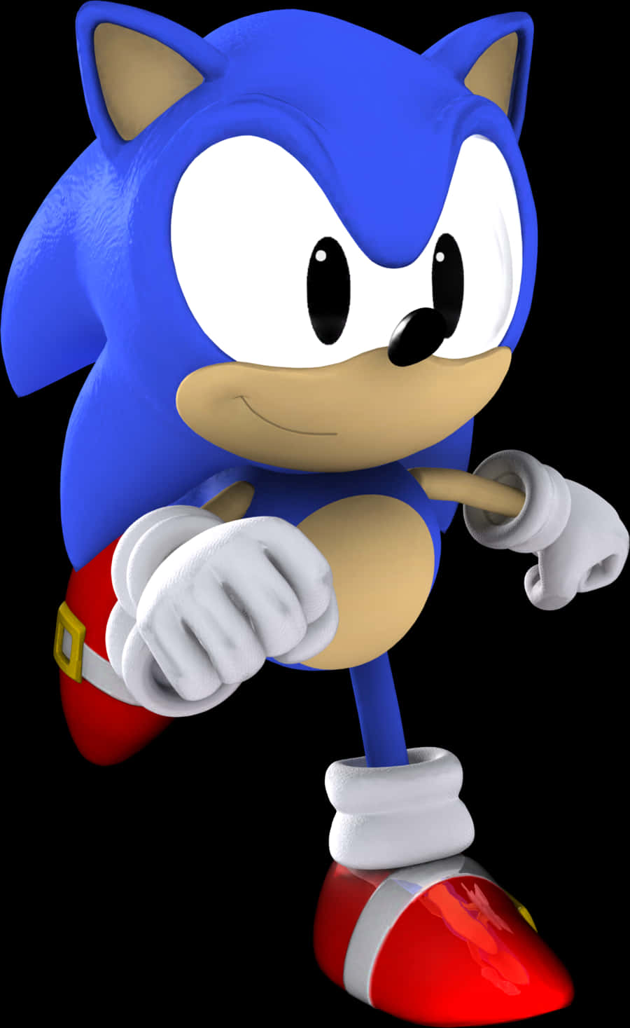 Класическа поза на Sonic Тапет