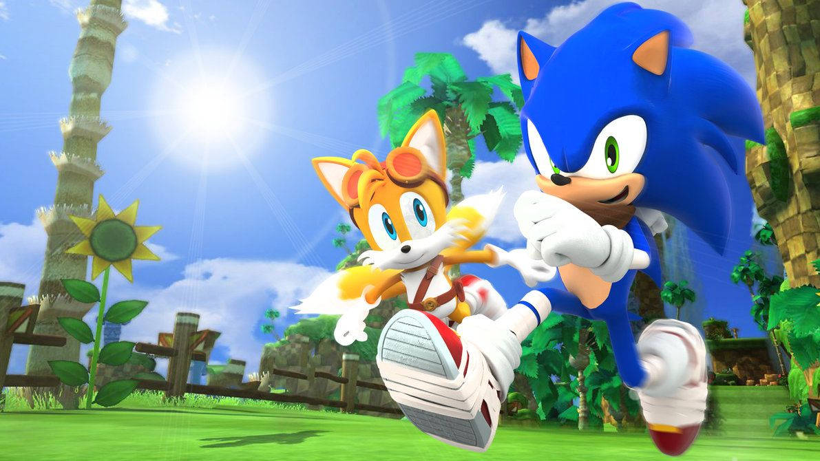 Най-добри приятели, Sonic и Tails Тапет