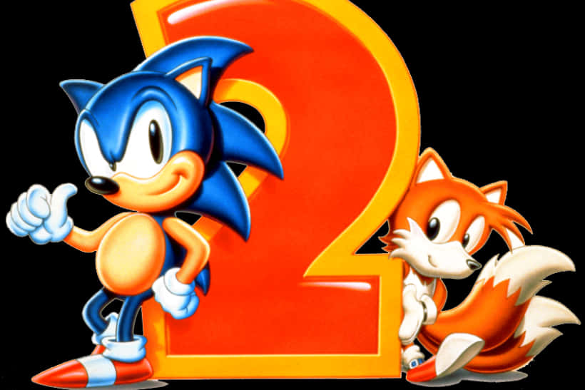 Сонич и Тейлс - Sonic the Hedgehog 2 Тапет