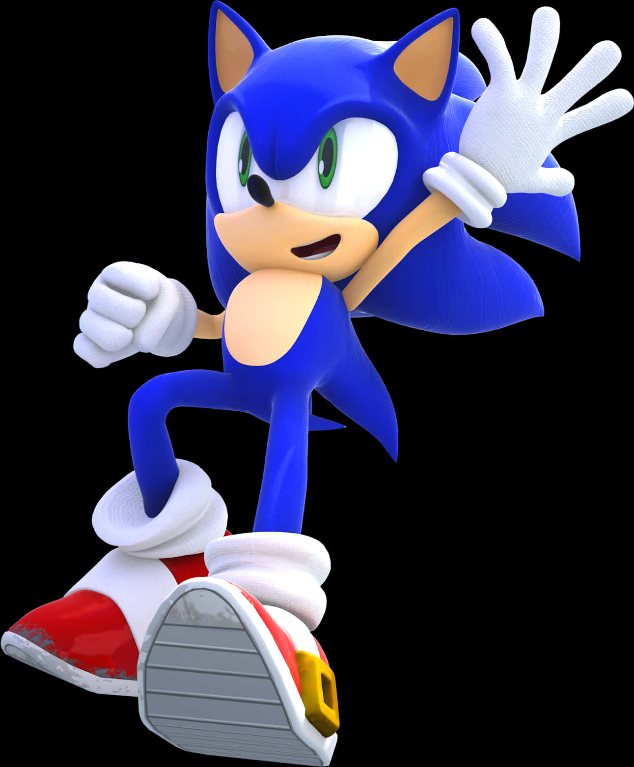 Sonic The Hedgehog класическа поза Тапет