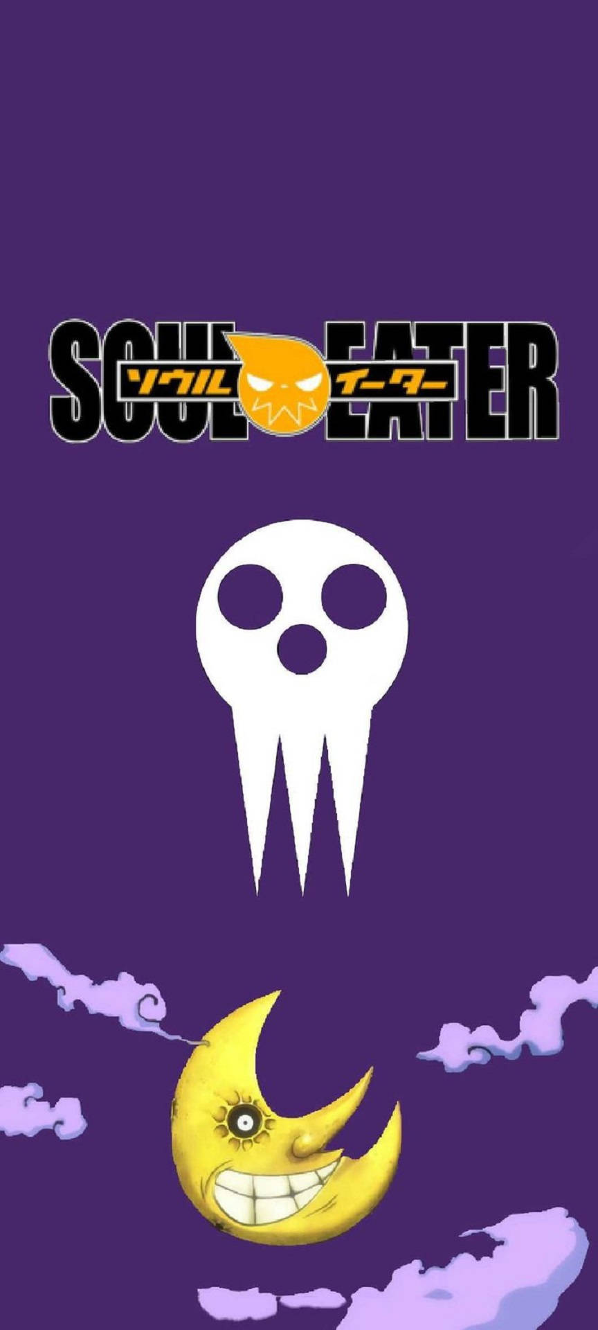 Мистическа сцена на Луната от Soul Eater Тапет