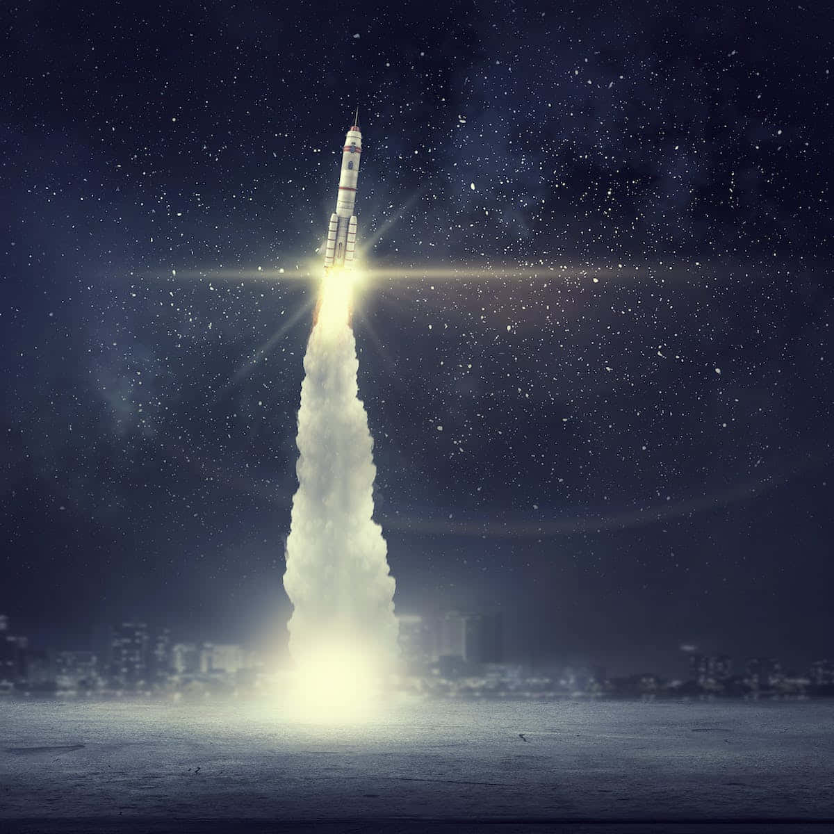 Открийте хармонията между звездите с #SpaceAesthetic Тапет