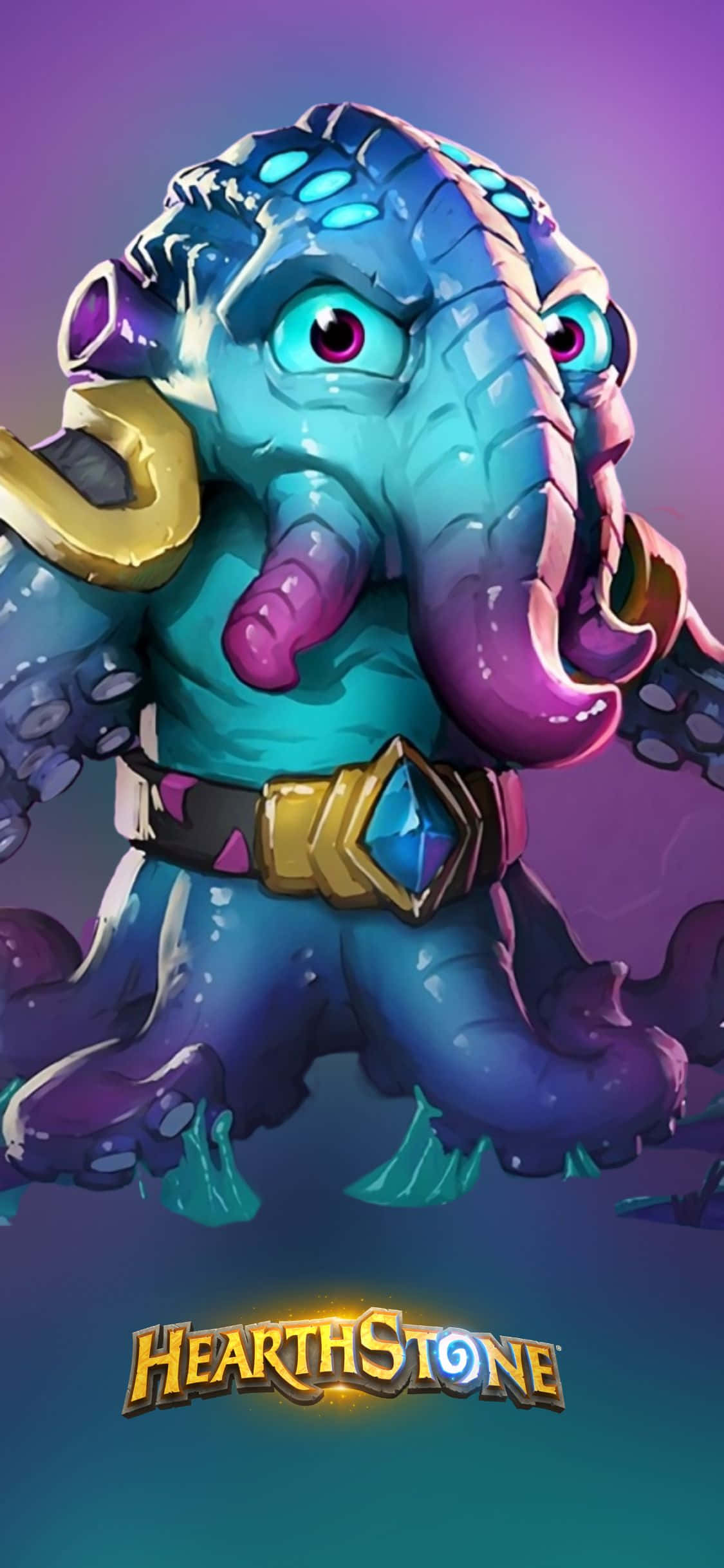 Spawn Of N'Zoth iPhone XS Hearthstone фон Тапет