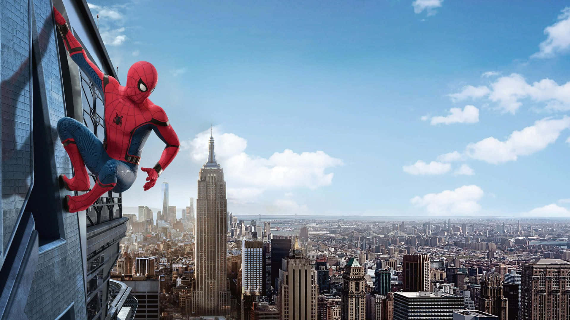 Spider Man от филма на Marvel за компютър Тапет
