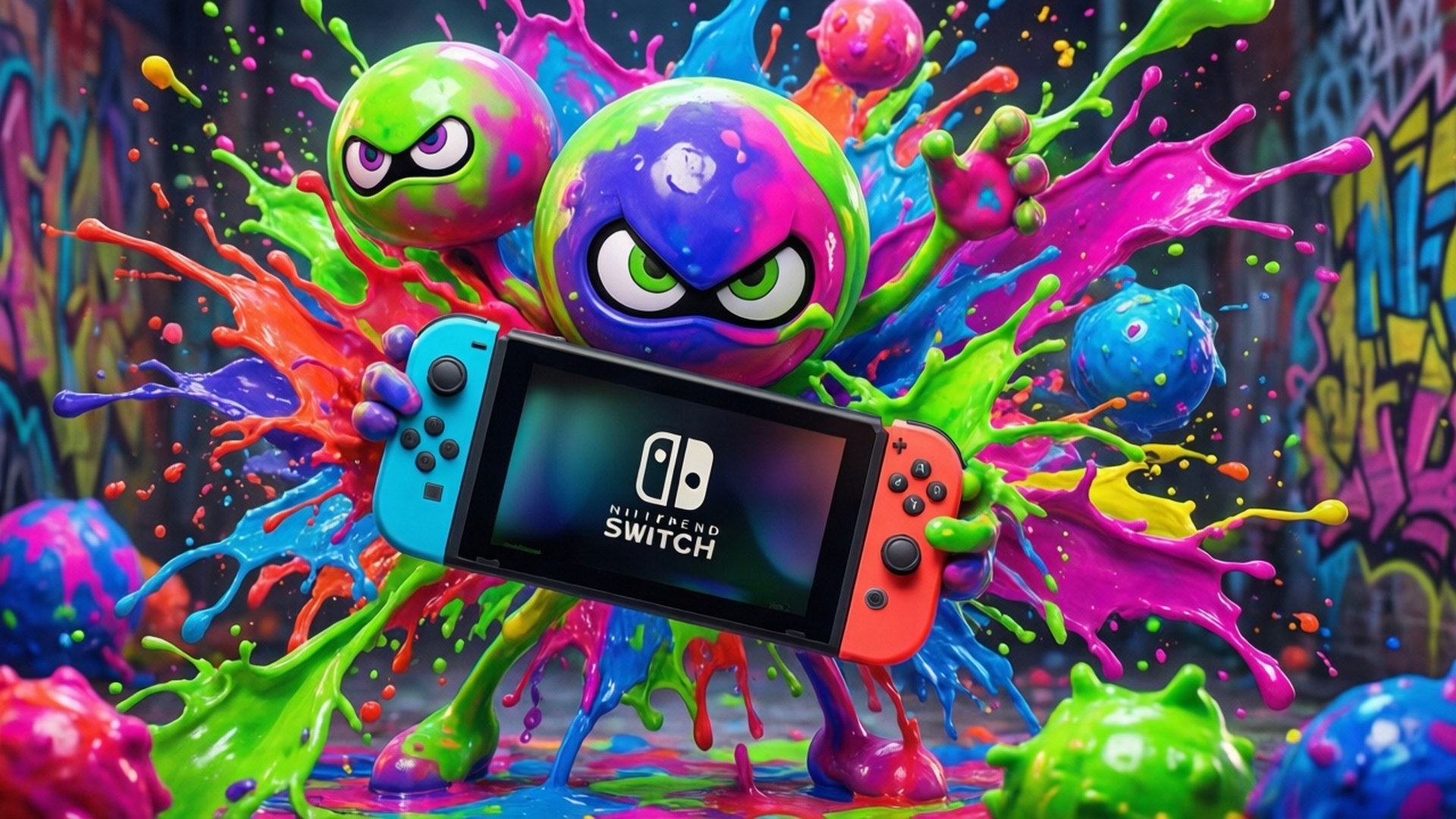 Мастилена битка в Splatoon Тапет