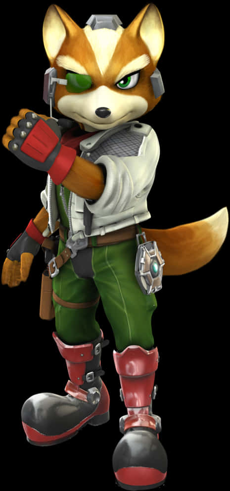 Поза на герой от Star Fox Тапет