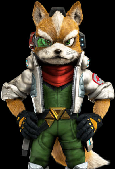 Портрет на герой от Star Fox Тапет