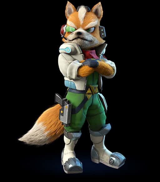 Поза на герой от Star Fox Тапет