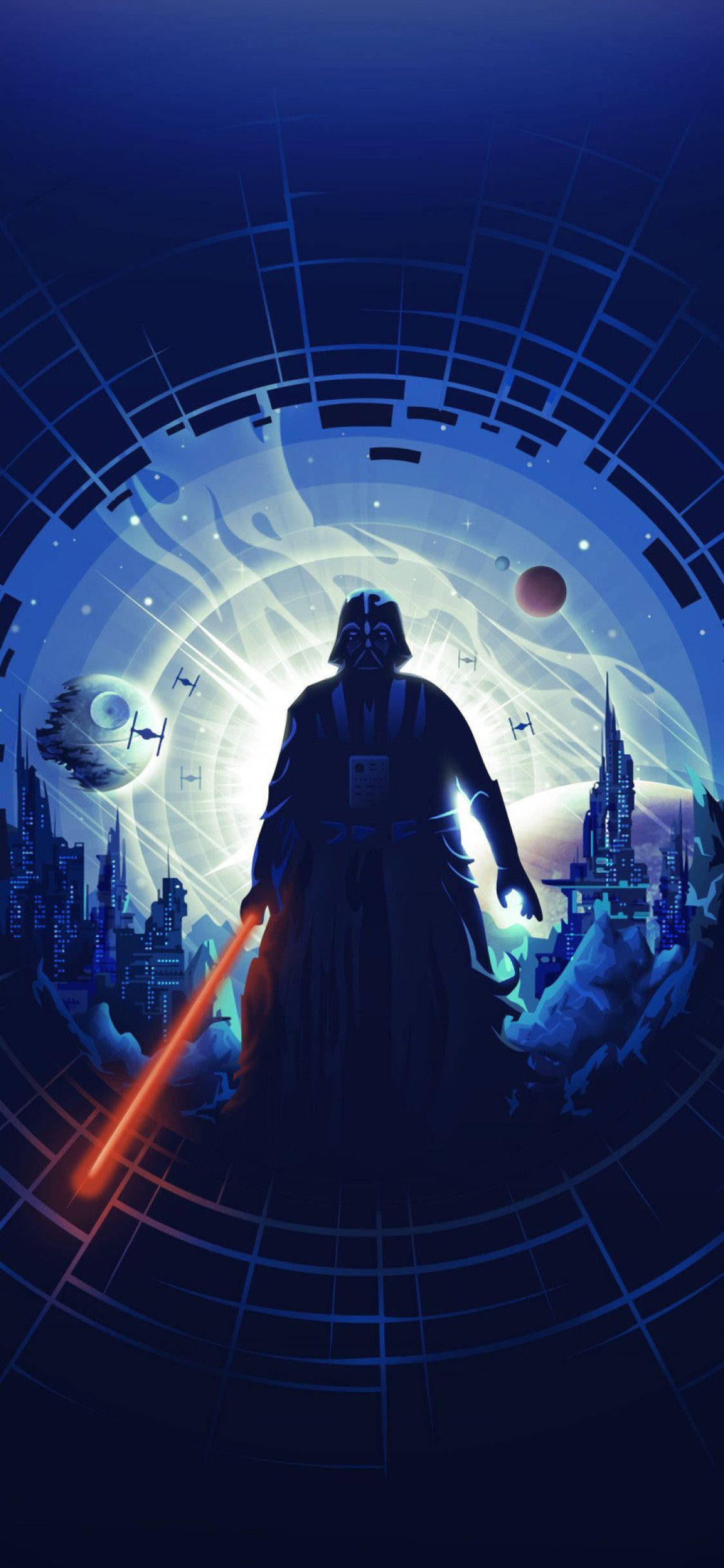 Дарт Вейдър Star Wars 4K за iPhone Тапет