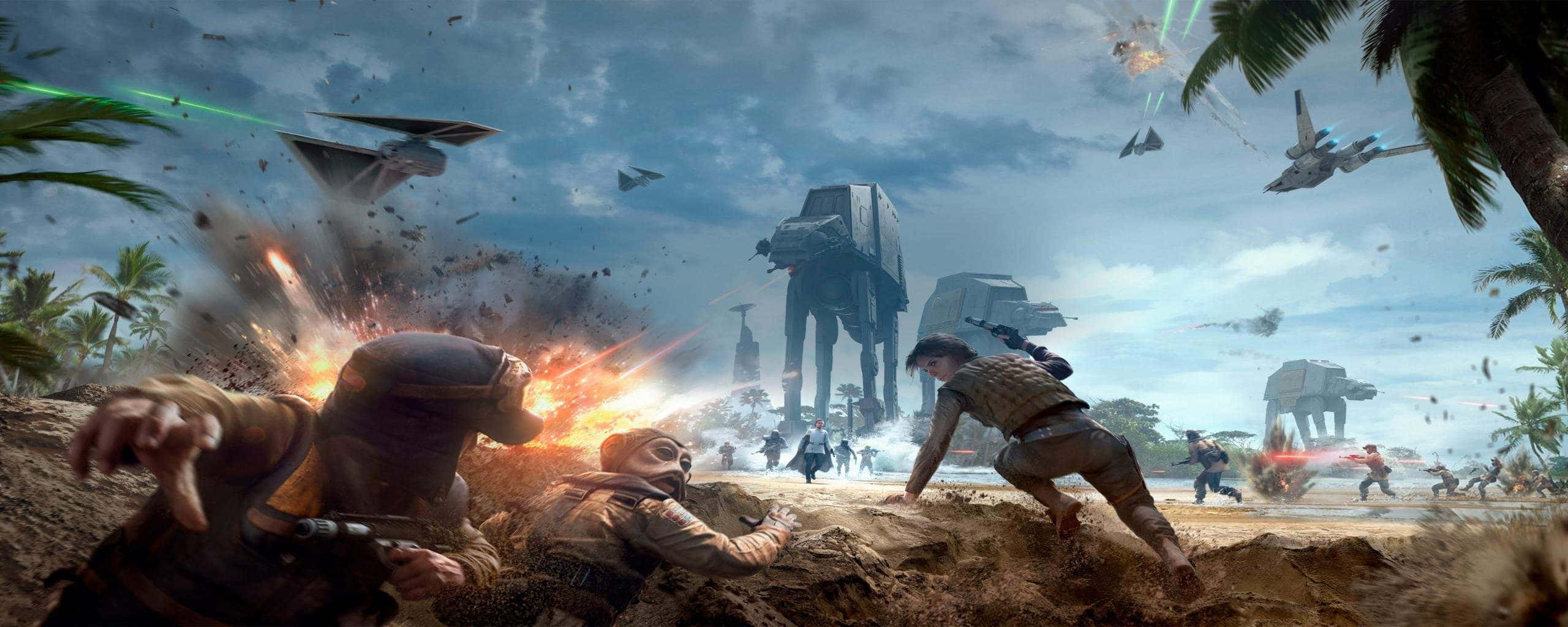 Star Wars Battlefront 2 – екранна снимка Тапет