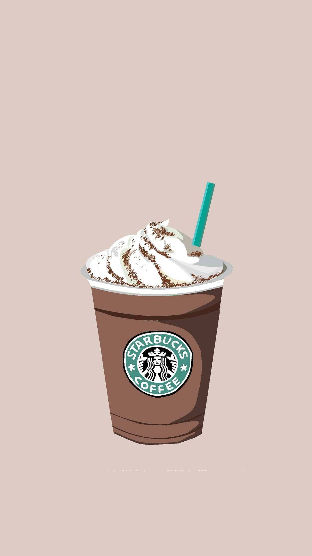 Сладка шоколадна напитка от Starbucks Тапет