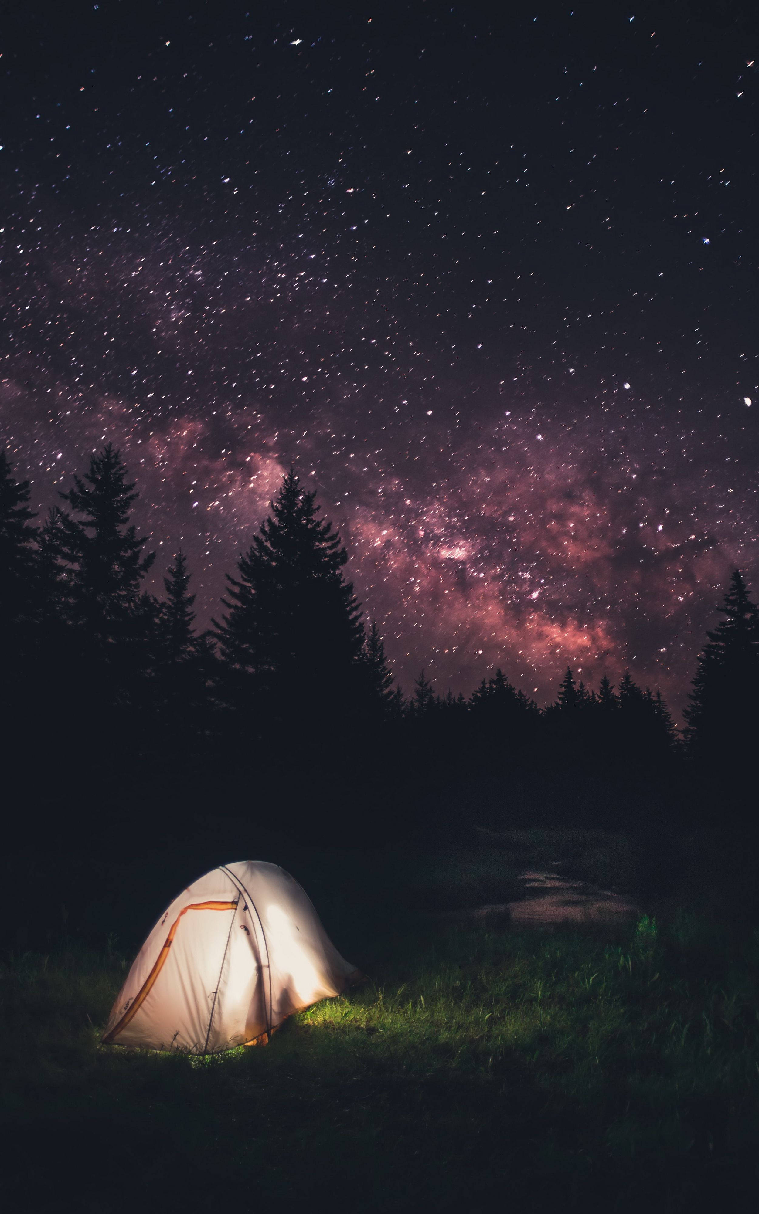 Starry Night Mobile Тапет