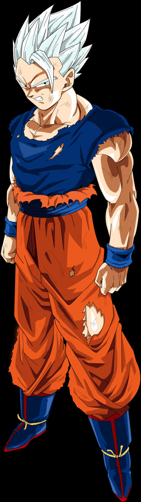 Stoichev pozitsiya na Super Saiyan Gohan Тапет