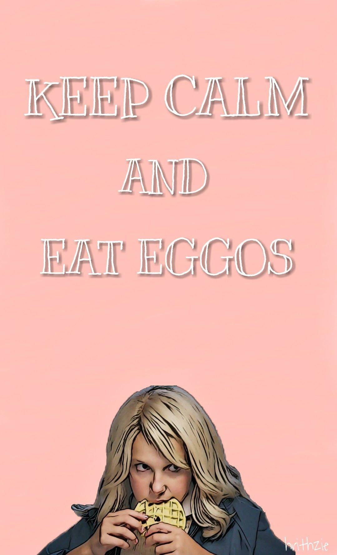 Сладка девойка от Stranger Things яде Eggos Тапет