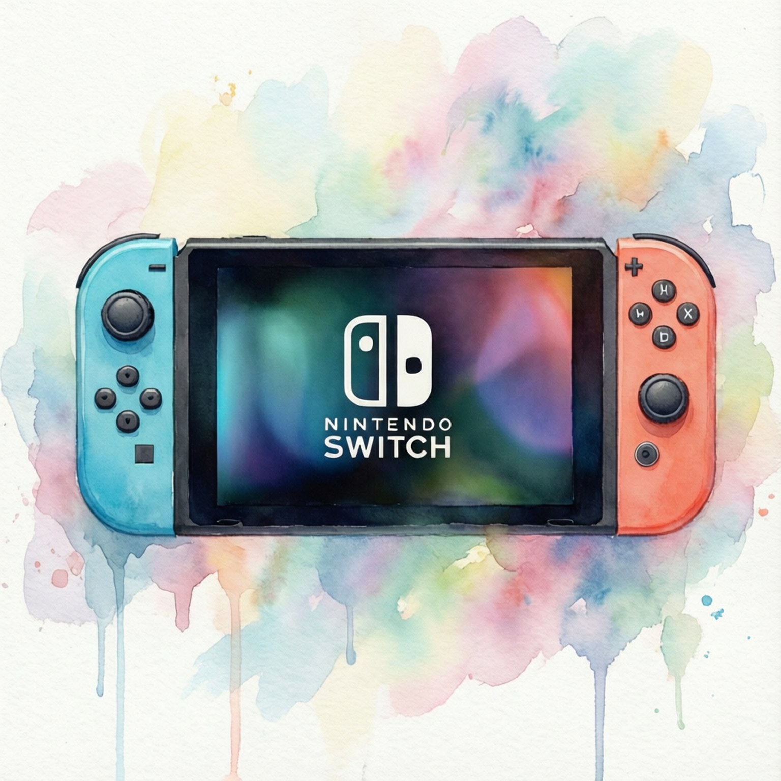 Акварелна Switch Тапет