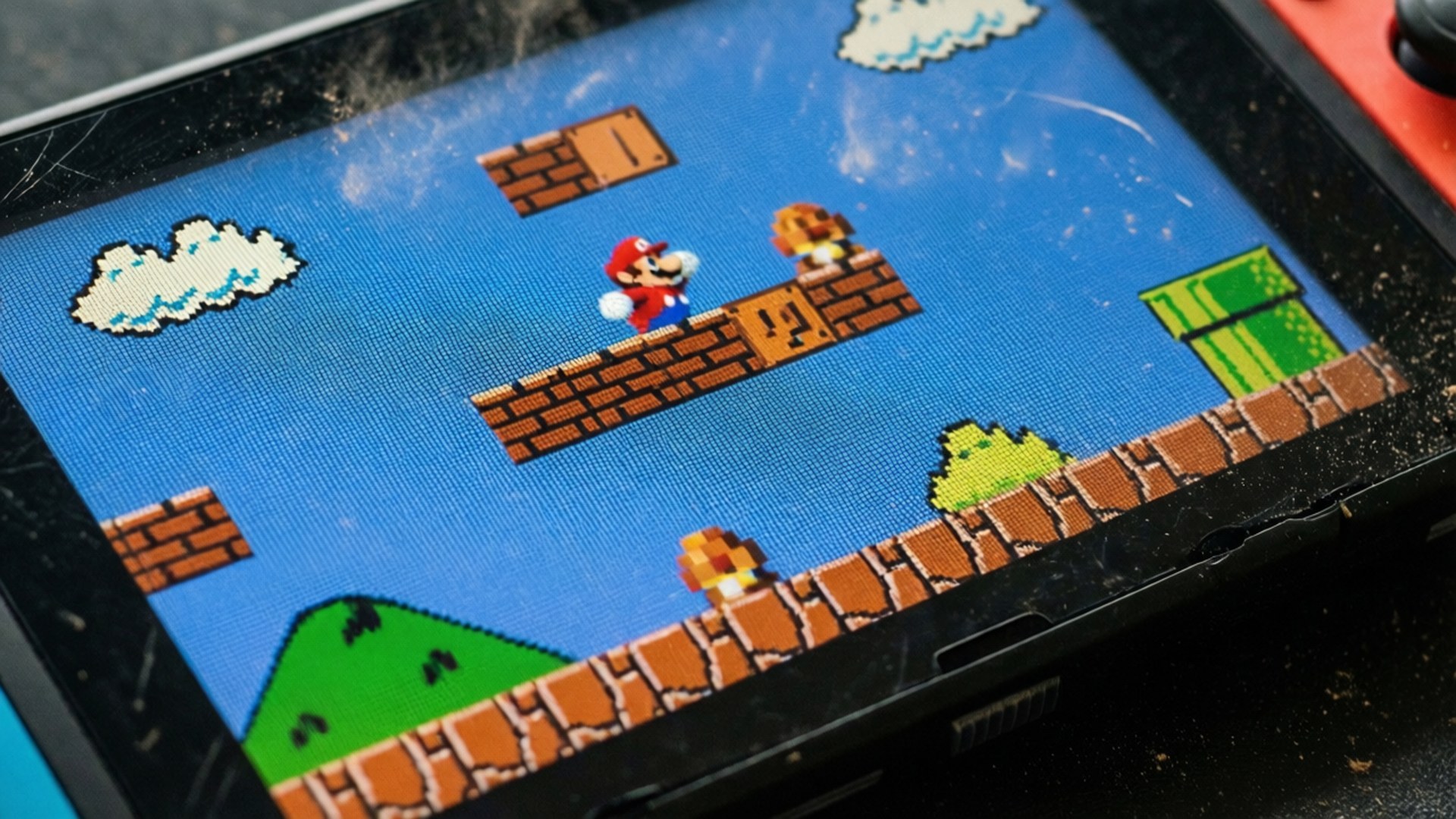 Макро екран на Switch Тапет