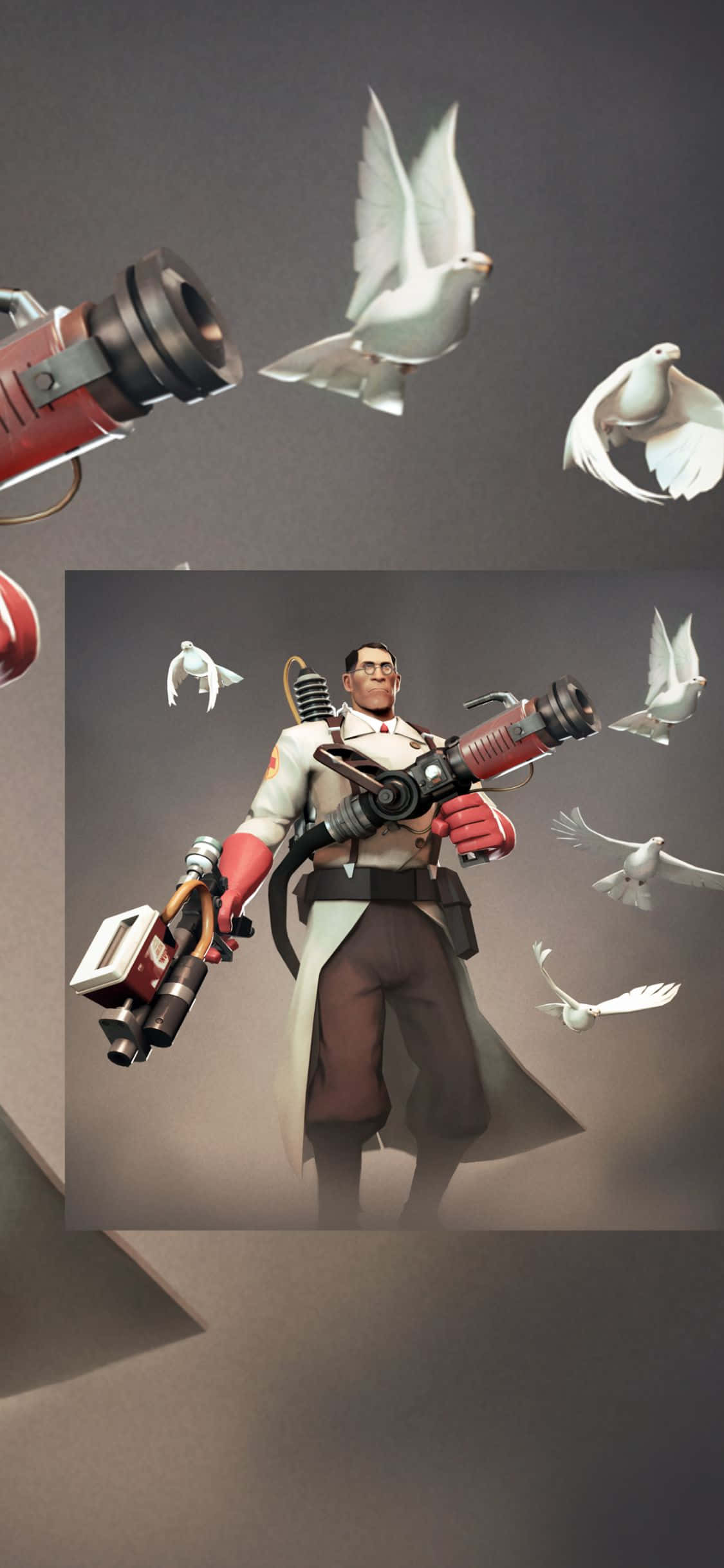 Играй Team Fortress 2 на супер-мощен iPhone XS Тапет