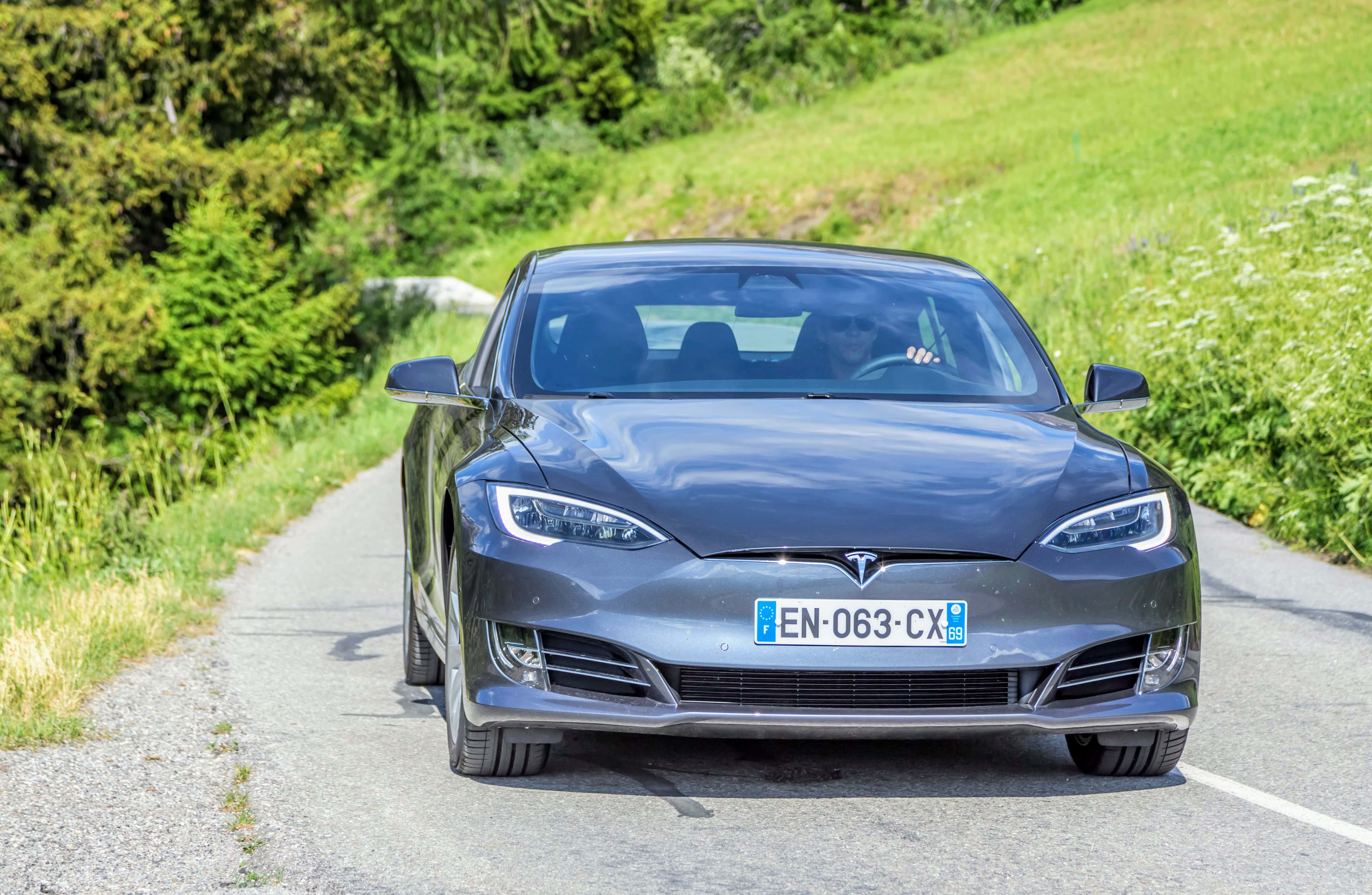 Tesla автомобил Тапет