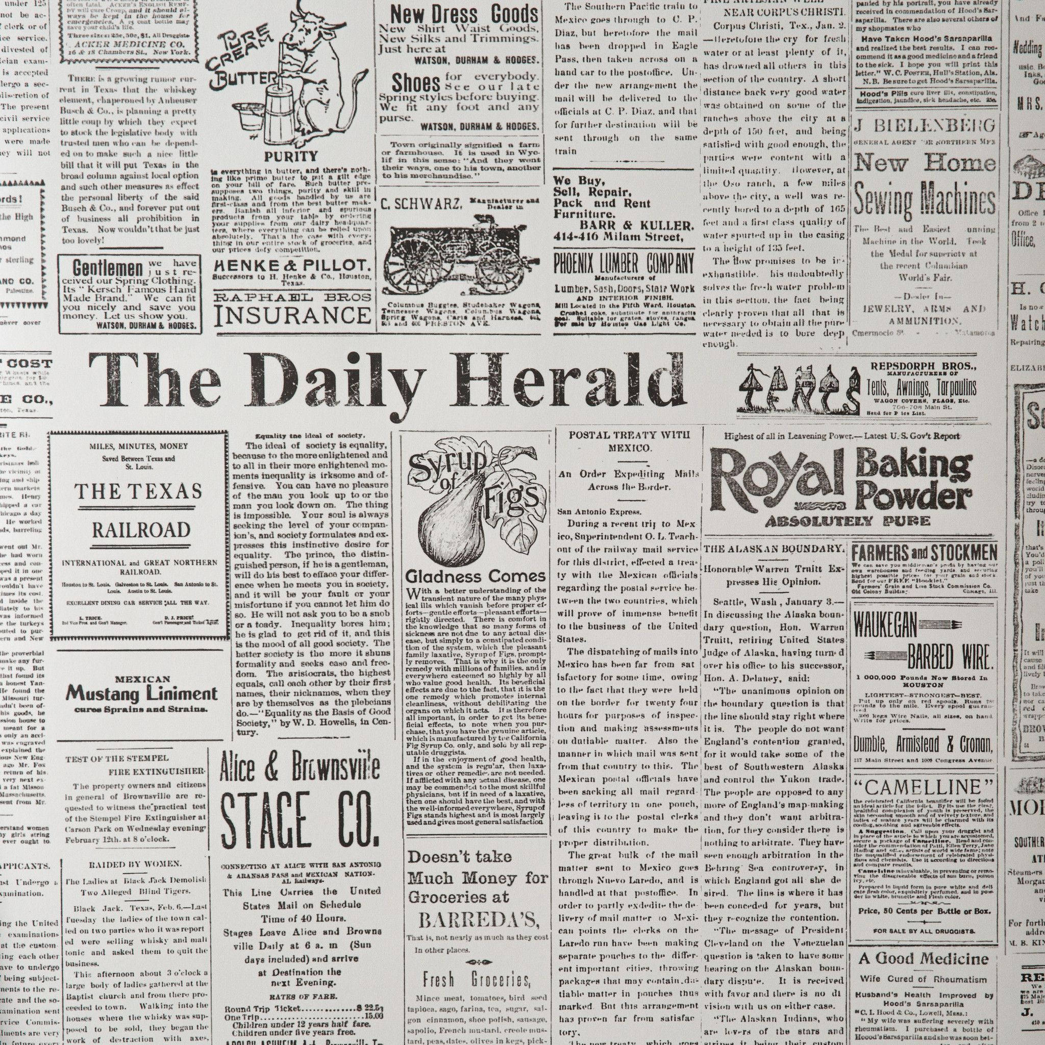 Естетика на вестник The Daily Herald Тапет